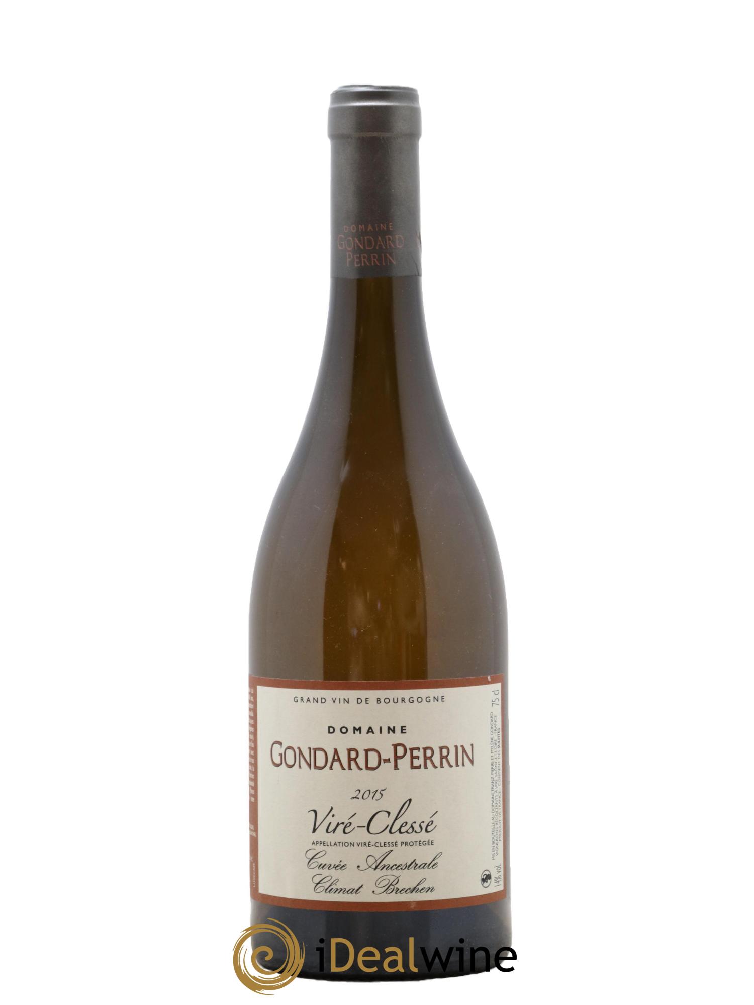 Viré-Clessé Cuvee Ancestrale Domaine Gondard Perrin 2015 - Lotto di 1 bottiglia - 0