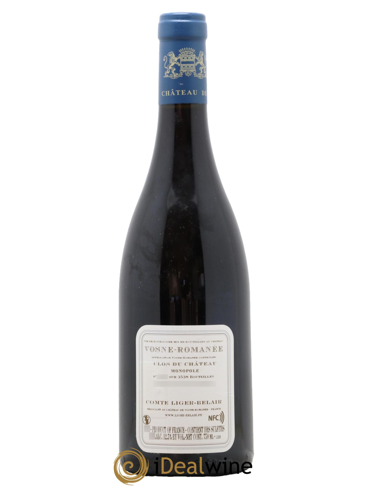 Vosne-Romanée Clos du Château Comte Liger-Belair (Domaine du) 2018 - Posten von 1 Flasche - 1