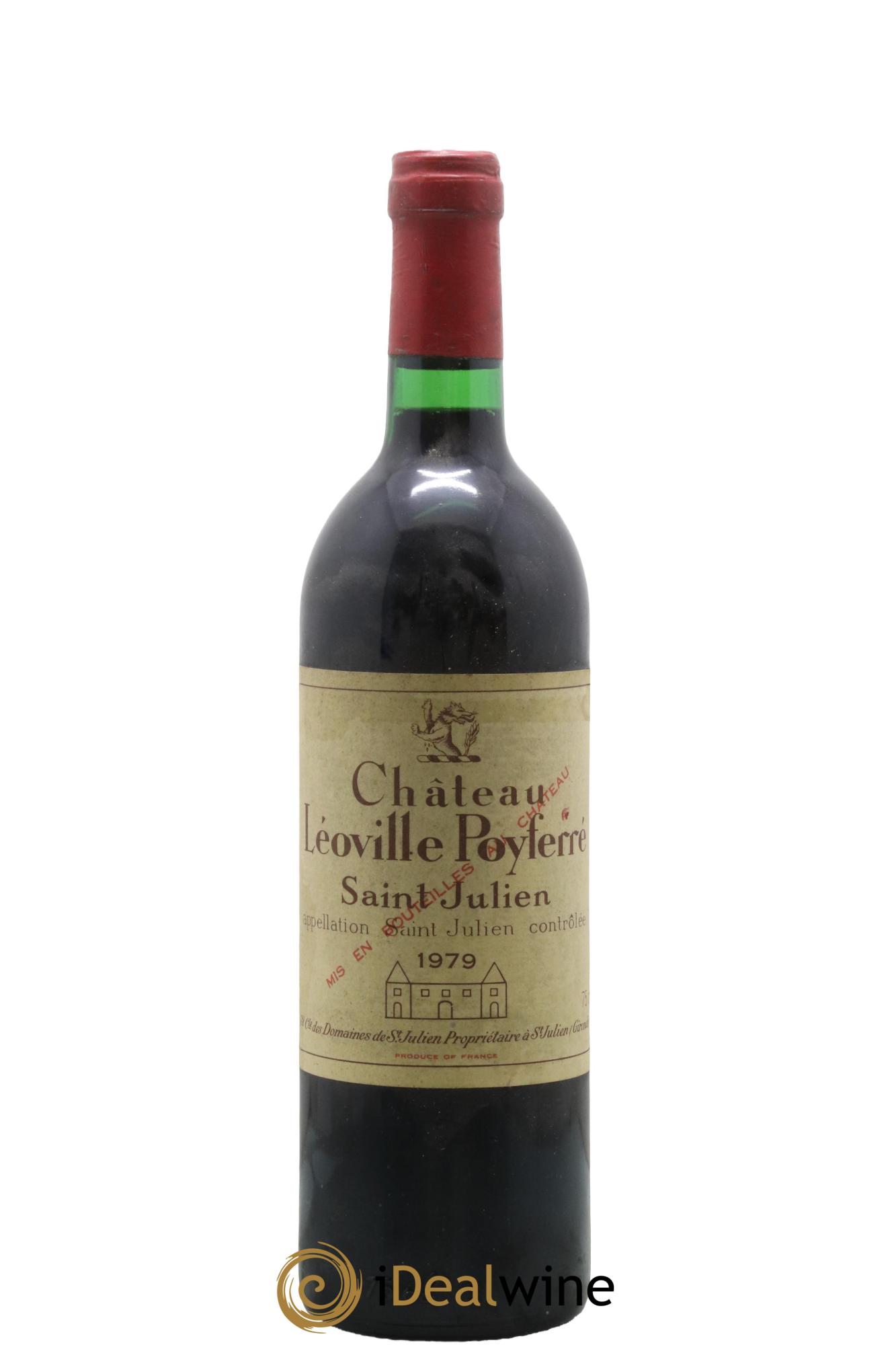 Château Léoville Poyferré 2ème Grand Cru Classé 1979 - Lot de 1 bouteille - 0