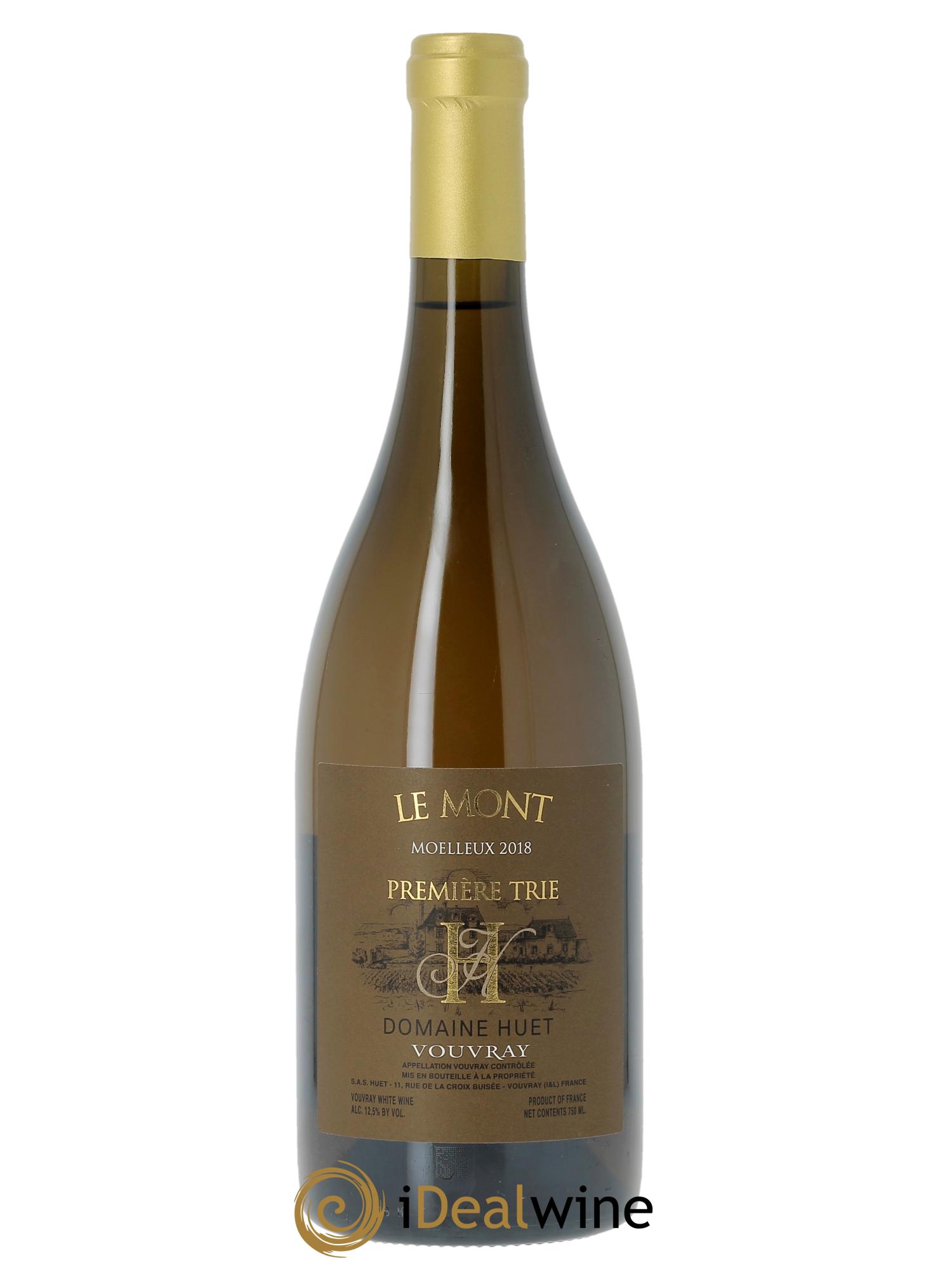 Vouvray Le Mont Moelleux 1ère Trie Domaine Huet 2018 - Posten von 1 Flasche - 0