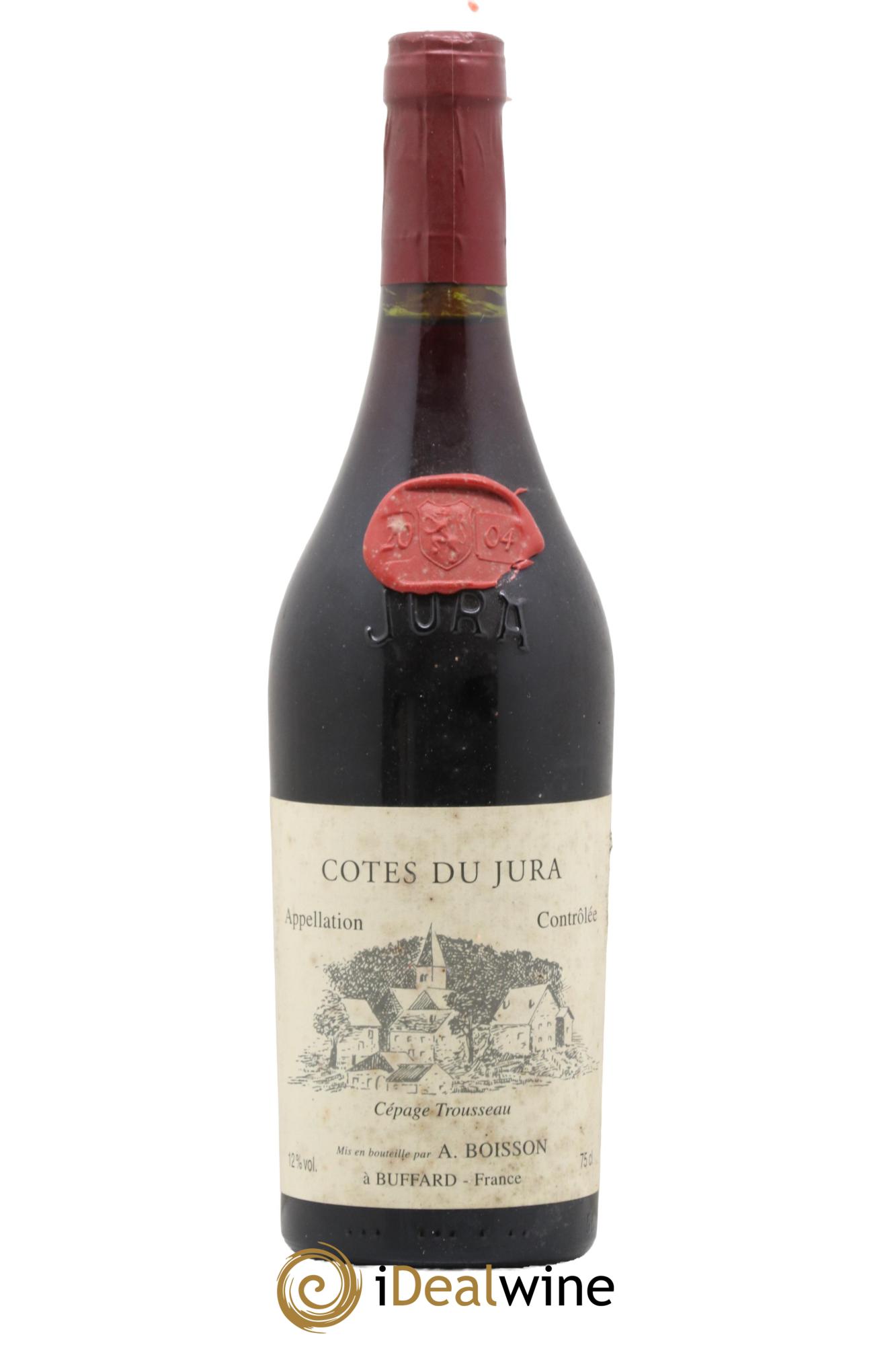 Côtes du Jura Trousseau A. Boisson 2004 - Posten von 1 Flasche - 0