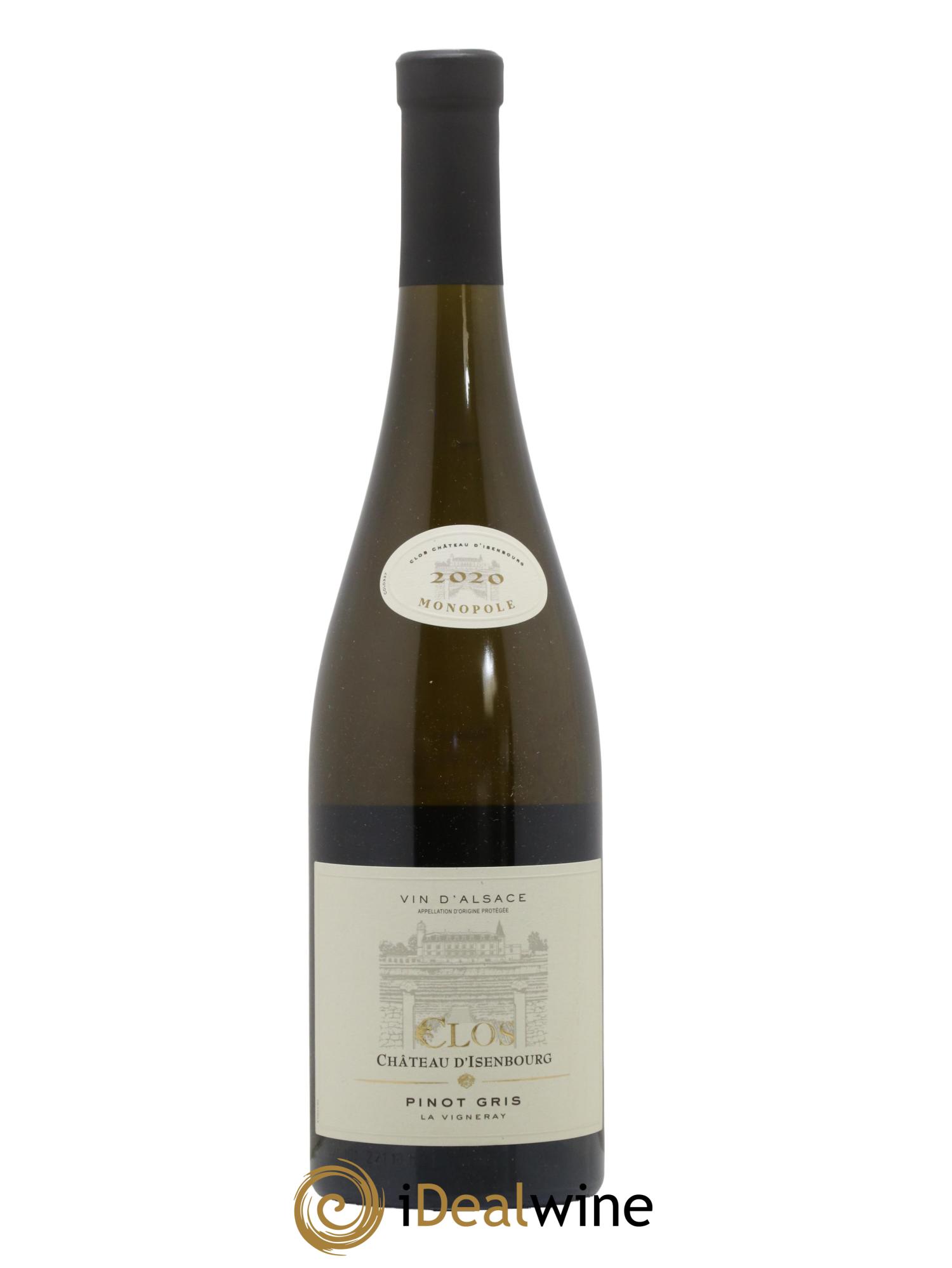 Alsace Pinot Gris La Vigneray Clos Château d'Isenbourg 2020 - Posten von 1 Flasche - 0