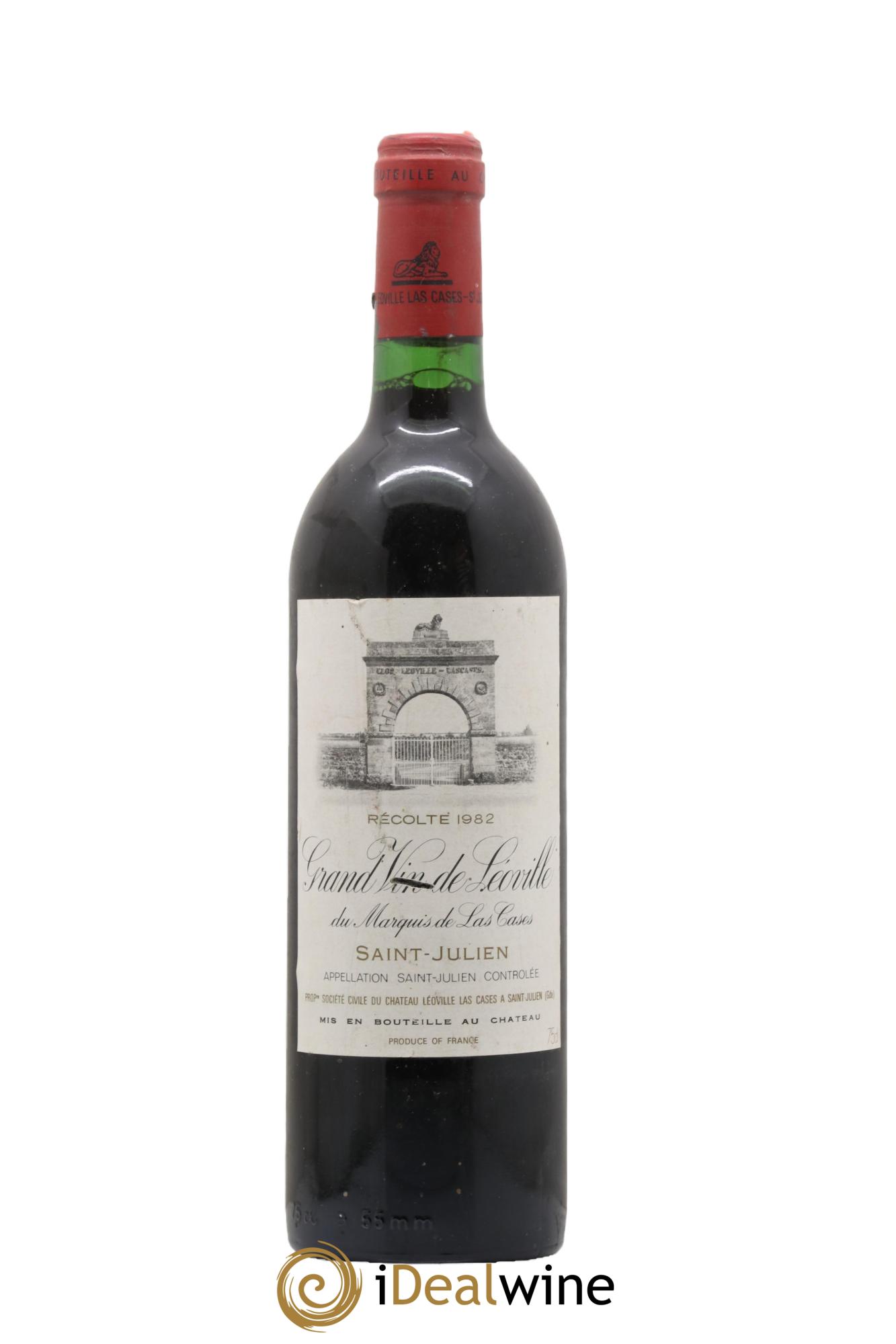 Château Léoville Las Cases 2ème Grand Cru Classé 1982 - Lot of 1 bottle - 0