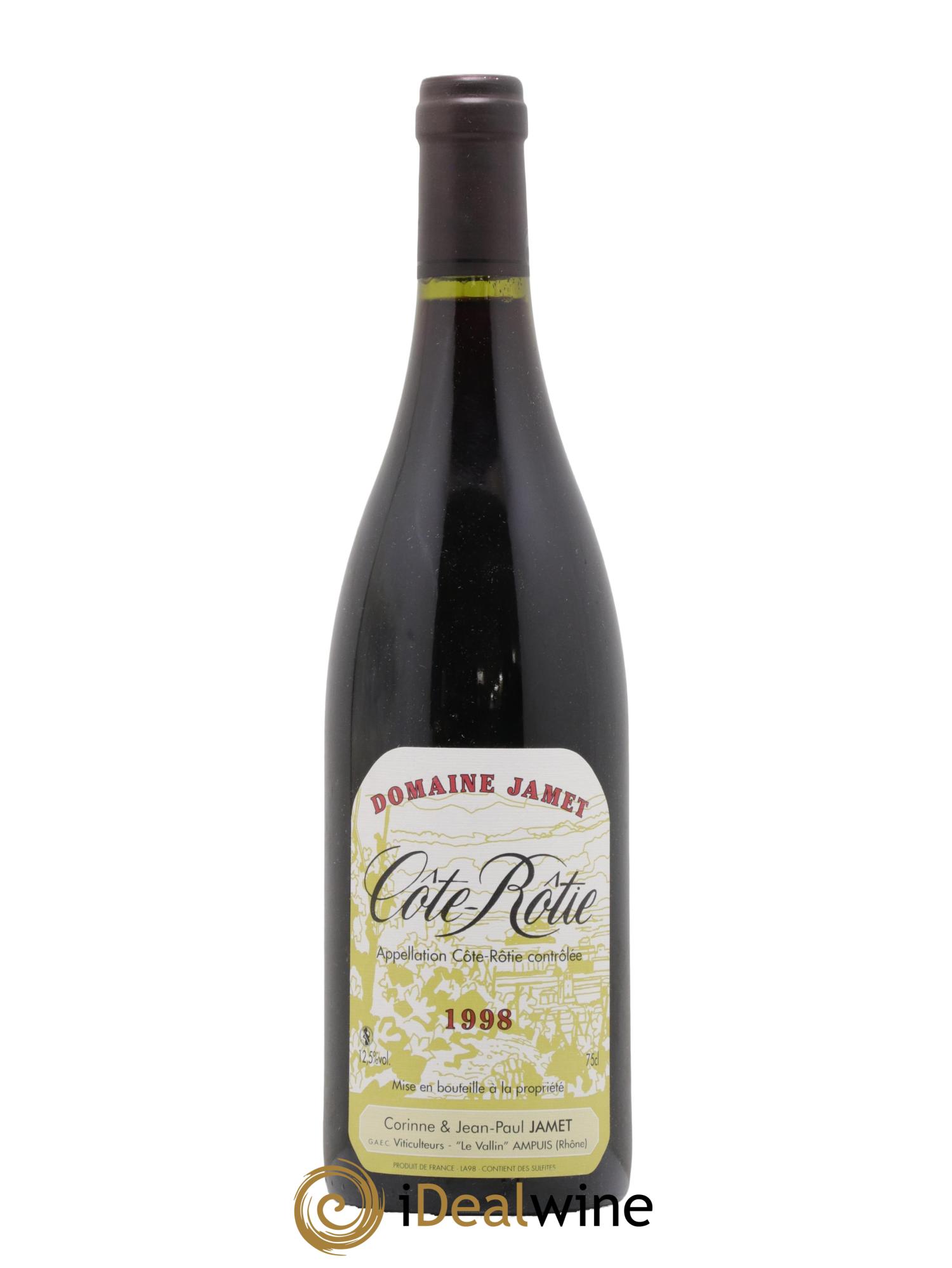 Côte-Rôtie Jamet (Domaine) 1998 - Lotto di 1 bottiglia - 0