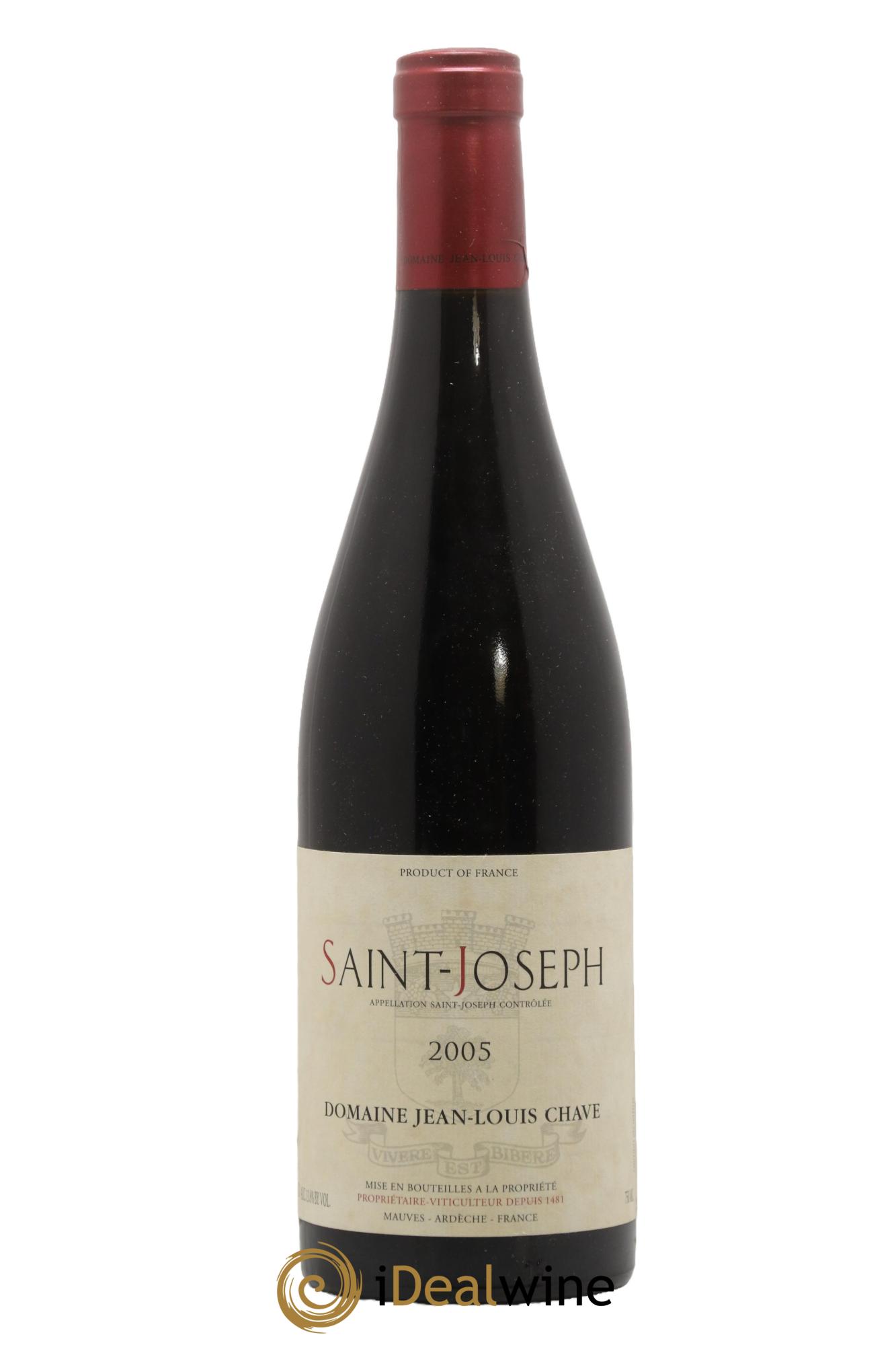 Saint-Joseph Jean-Louis Chave 2005 - Lot de 1 bouteille - 0