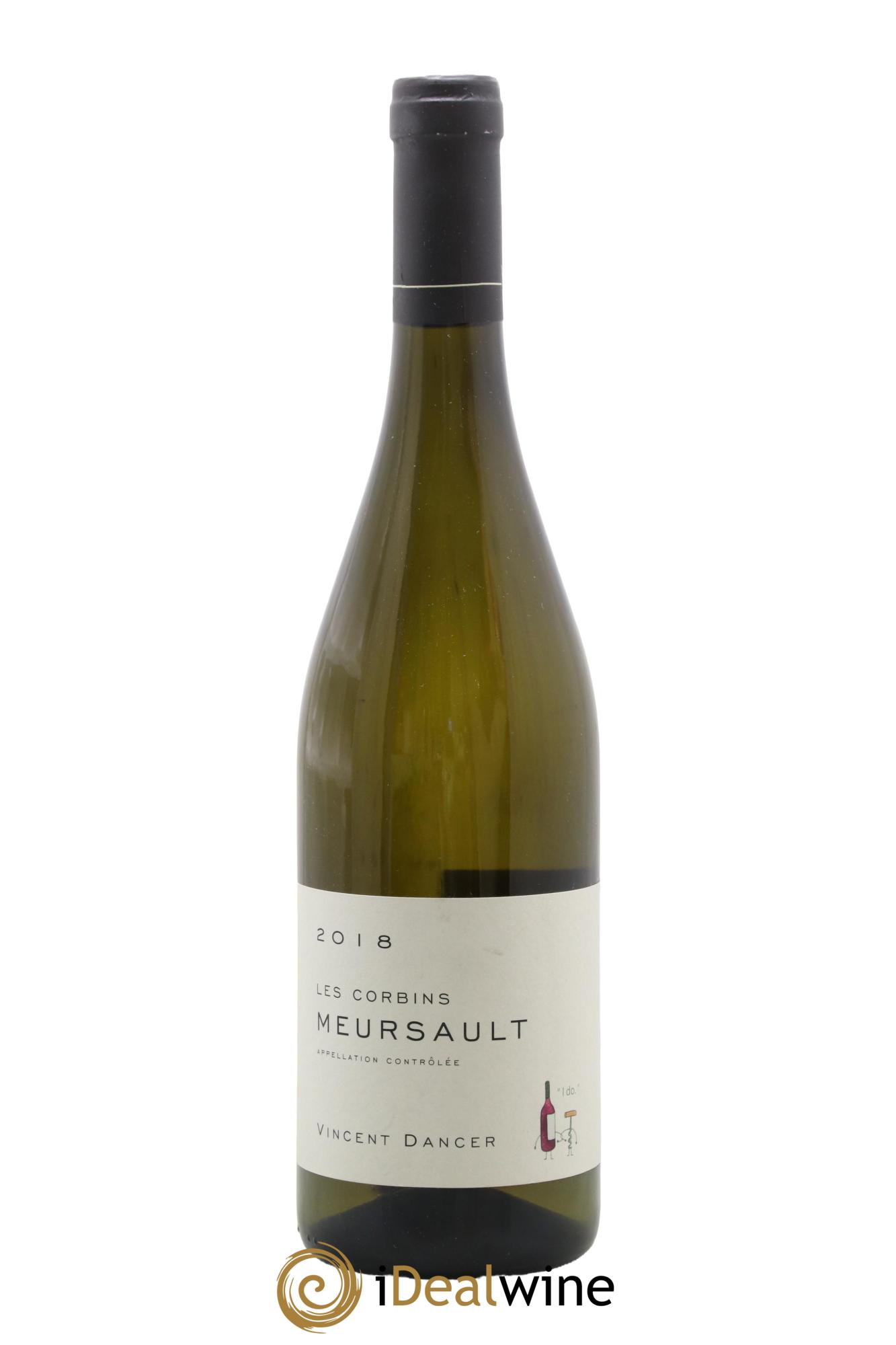 Meursault Les Corbins Vincent Dancer 2018 - Lot de 1 bouteille - 0