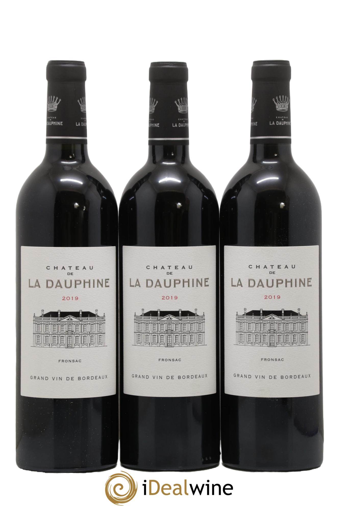 Château de La Dauphine  2019 - Lotto di 12 bottiglie - 2