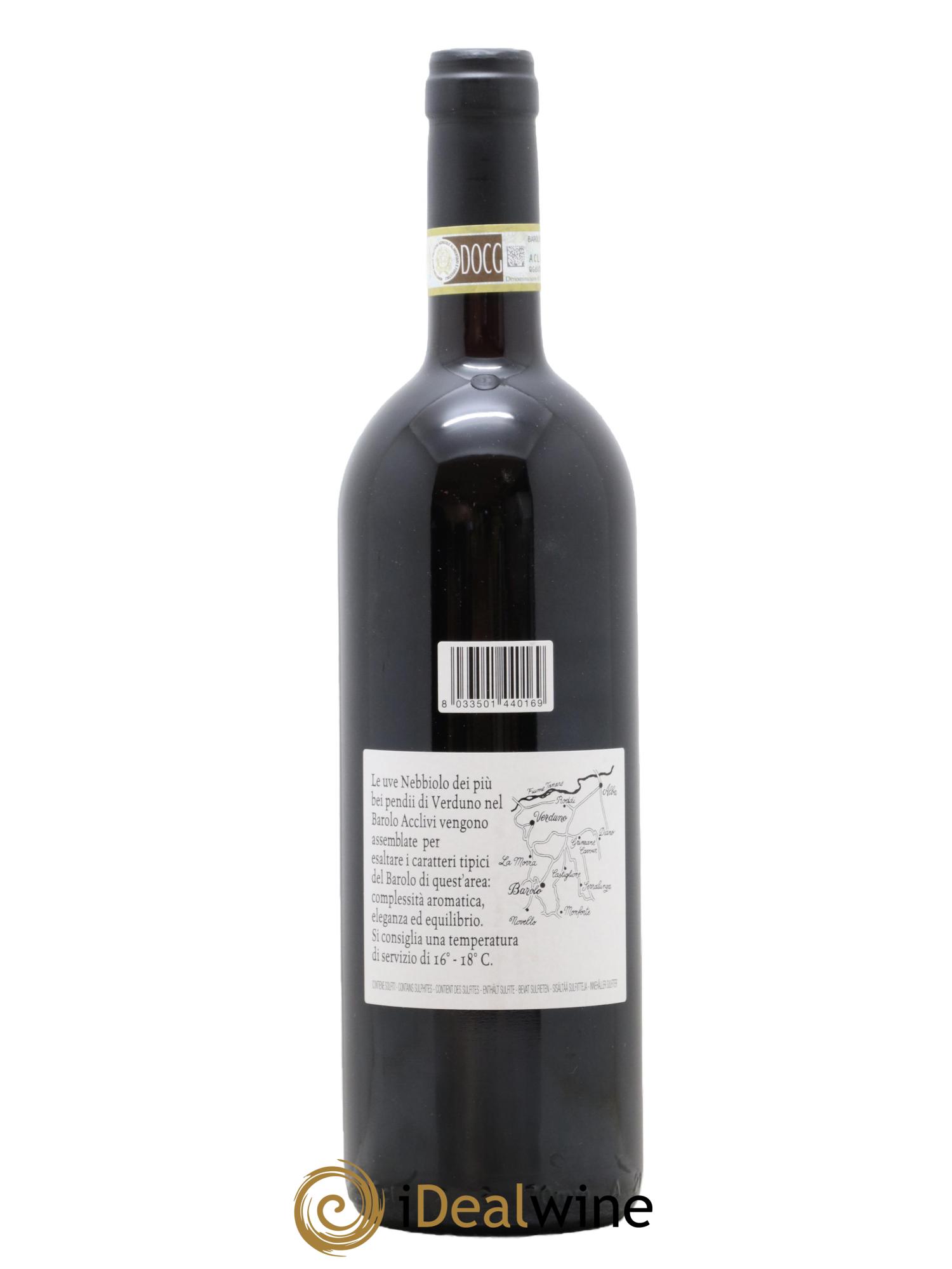 Barolo DOCG Acclivi Comm. Giovan Battista Burlotto 2018 - Lot de 1 bouteille - 1