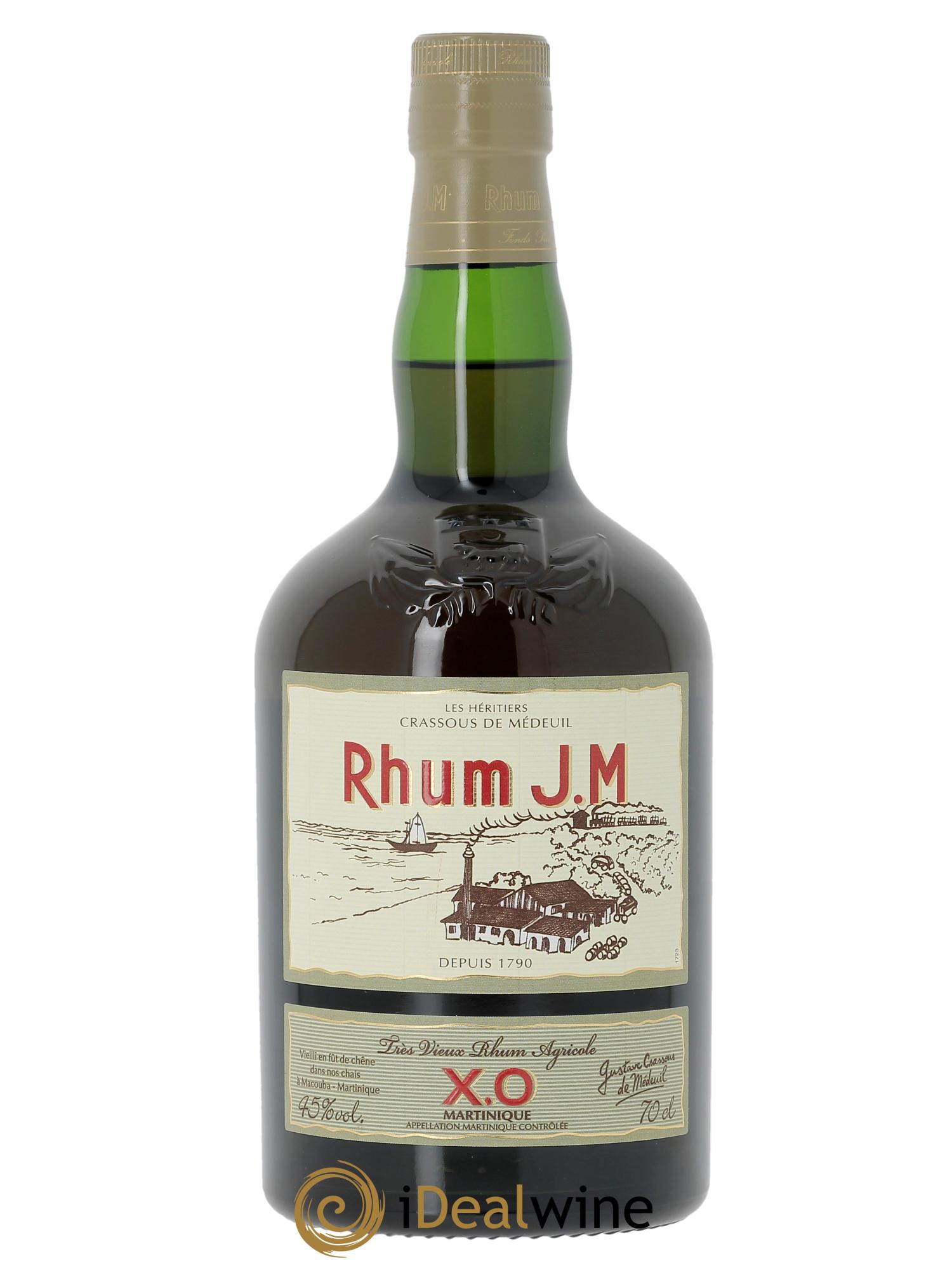 Rhum Rhum J.M. XO  - Lot de 1 bouteille - 1