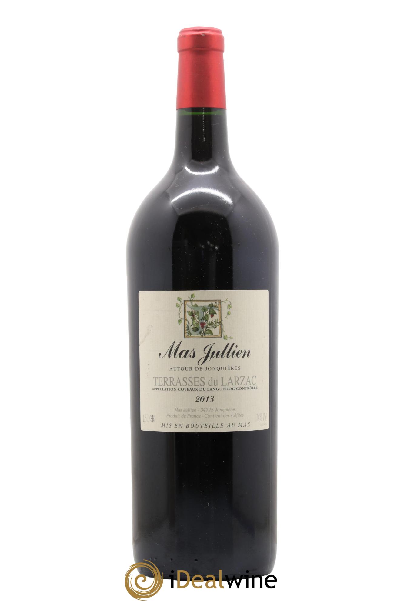 Coteaux du Languedoc - Terrasses du Larzac Mas Jullien  Autour de Jonquières Olivier Jullien 2013 - Lot de 1 magnum - 0