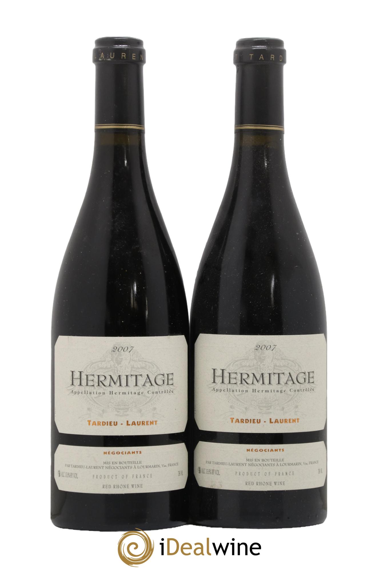 Hermitage Maison Tardieu-Laurent 2007 - Lot de 2 bouteilles - 0