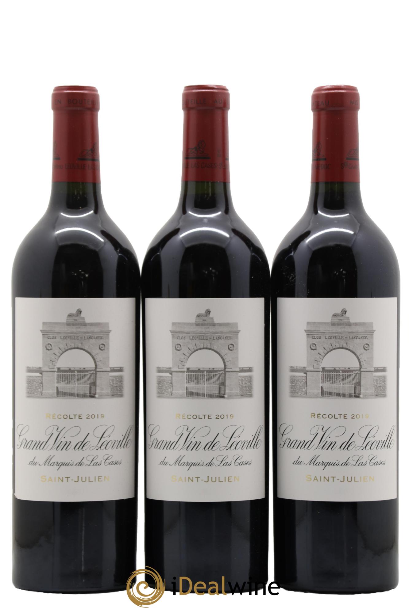 Château Léoville Las Cases 2ème Grand Cru Classé 2019 - Lotto di 6 bottiglie - 3