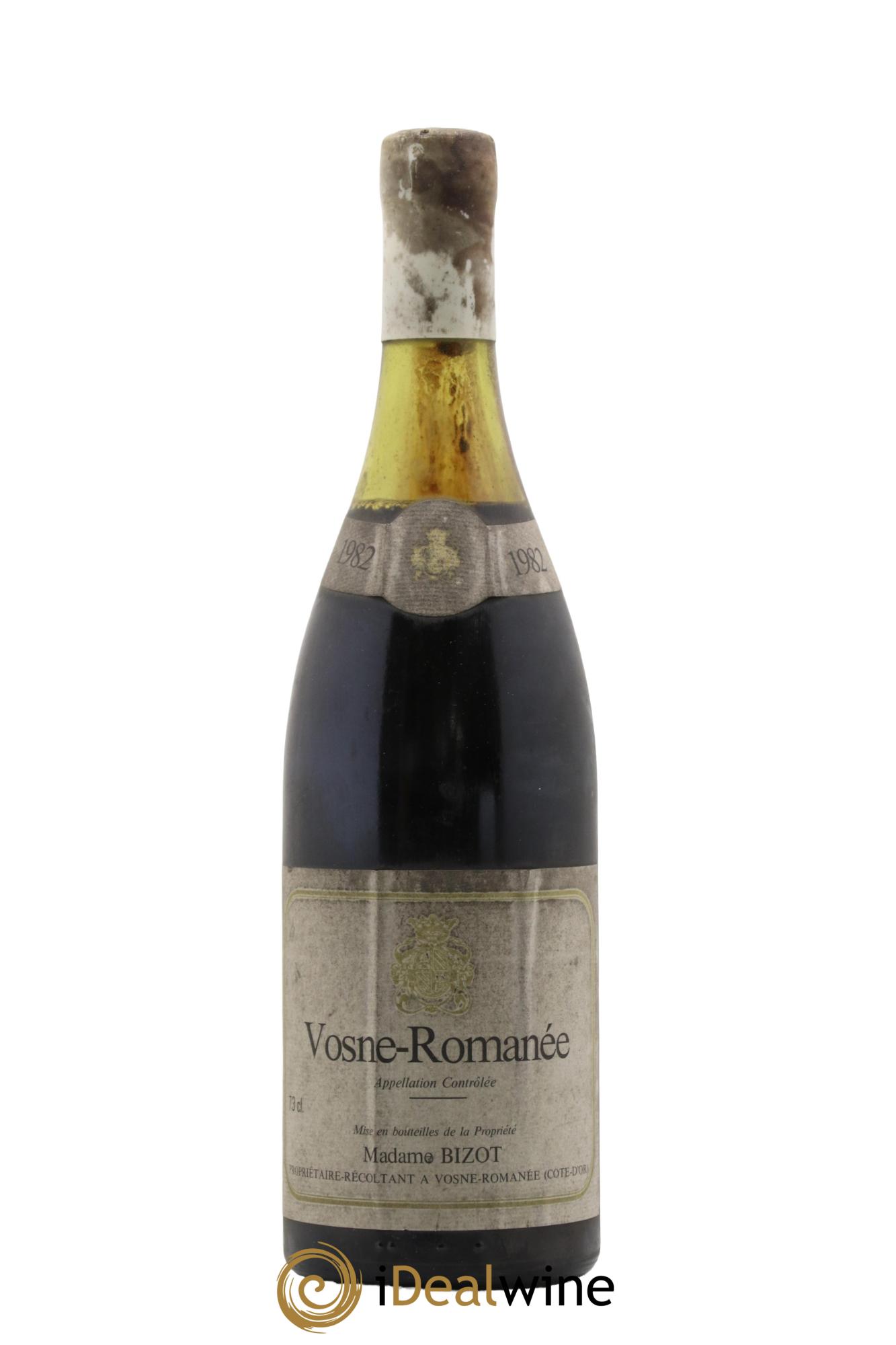 Vosne-Romanée Madame Bizot 1982 - Lot de 1 bouteille - 0