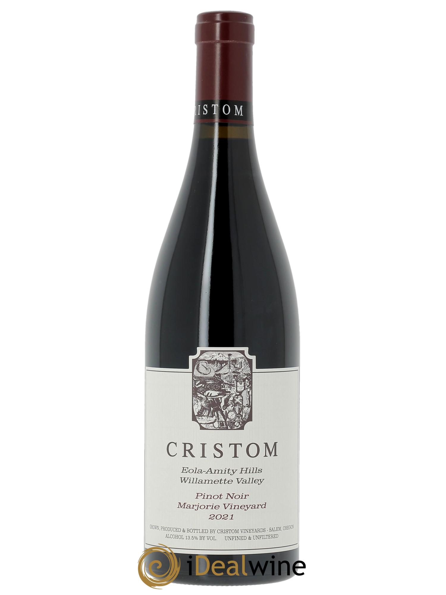 Willamette Valley Marjorie Vineyard Pinot Noir Cristom Vineyards  2021 - Lotto di 1 bottiglia - 0