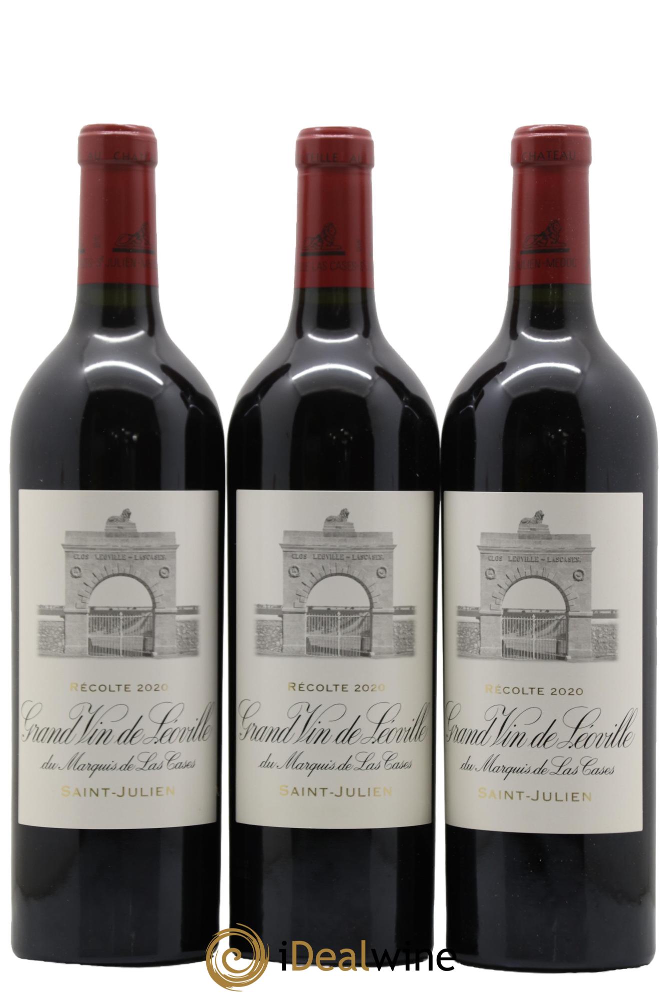 Château Léoville Las Cases 2ème Grand Cru Classé 2020 - Lot de 6 bouteilles - 1