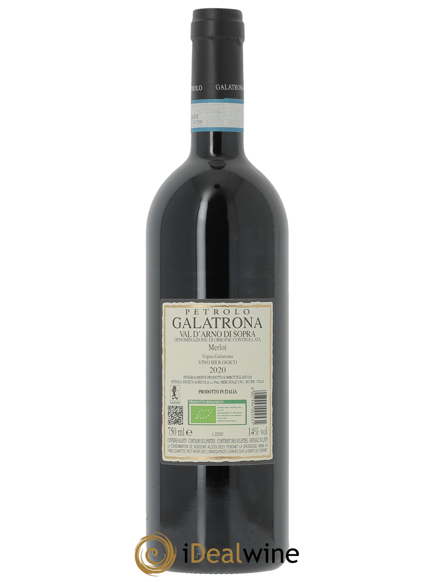 Toscane IGT Petrolo Galatrona  2020 - Lot of 1 bottle - 1