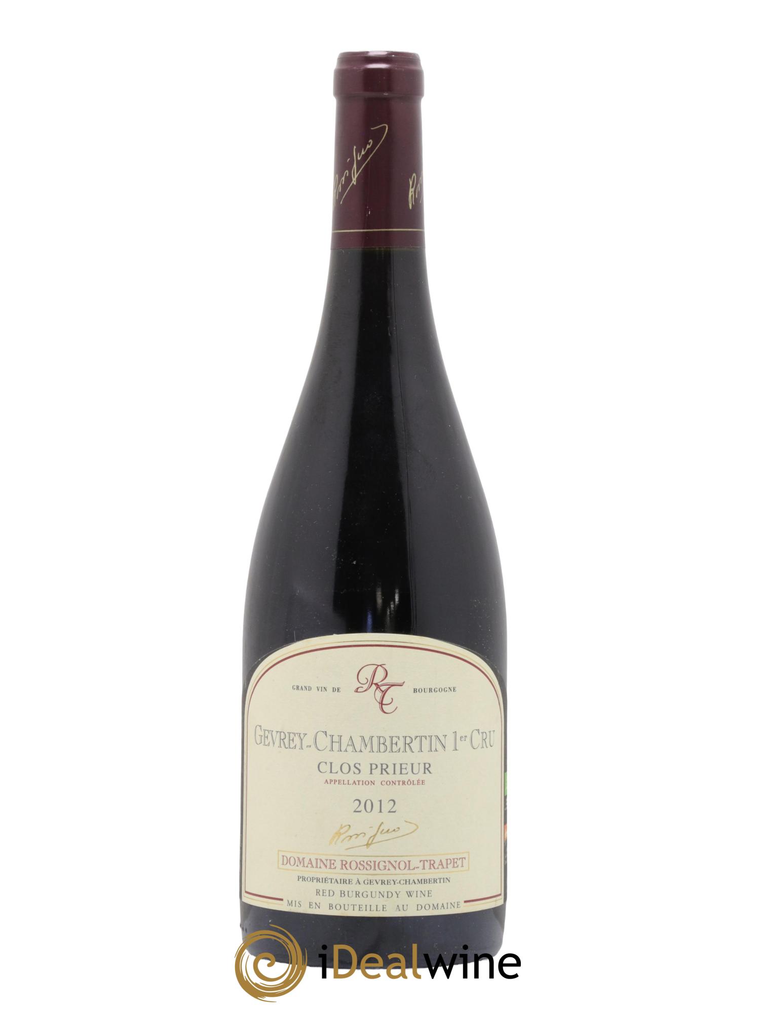 Gevrey-Chambertin 1er Cru Clos Prieur Rossignol-Trapet (Domaine) 2012 - Lotto di 1 bottiglia - 0