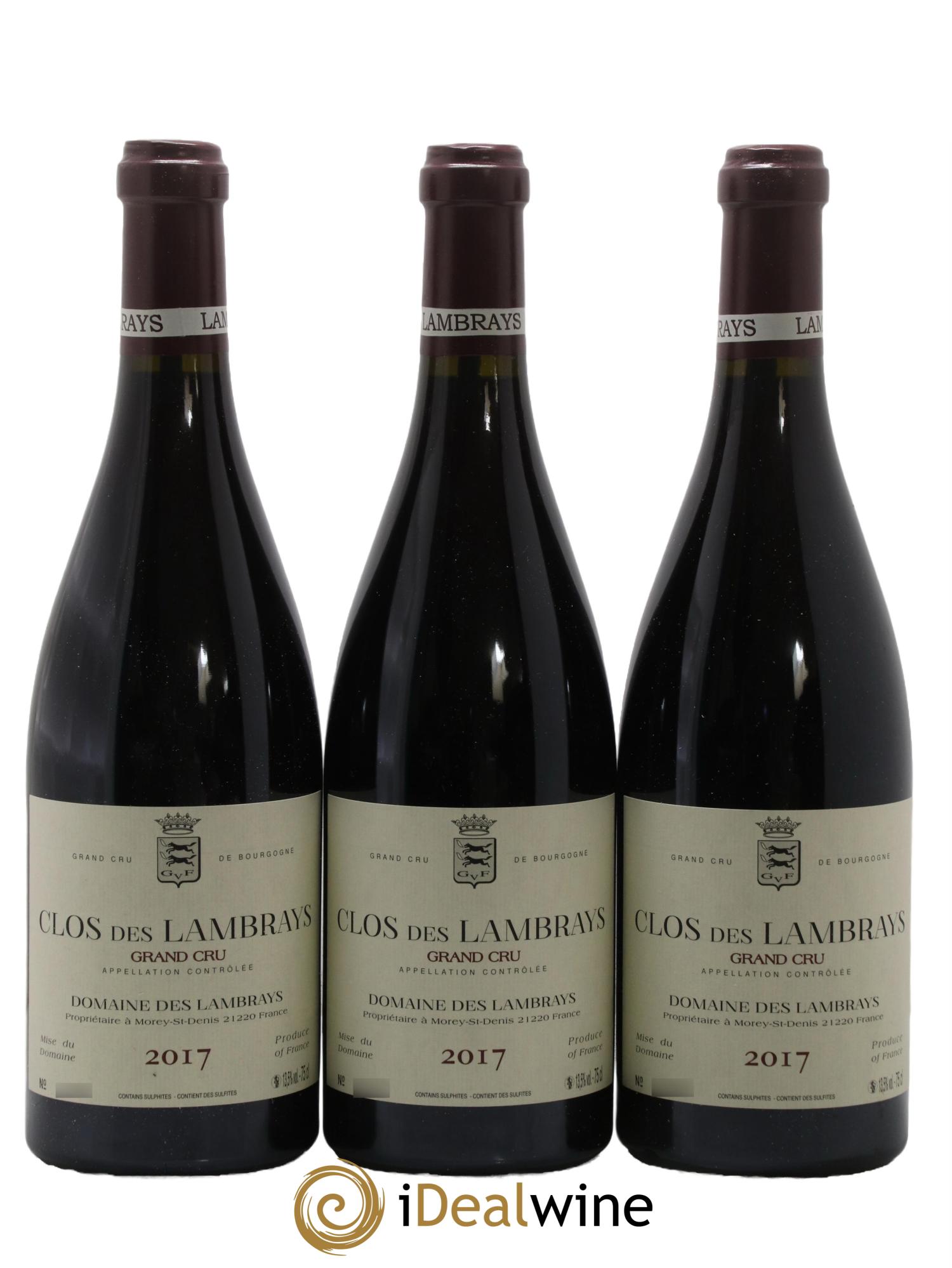 Clos des Lambrays Grand Cru Domaine des Lambrays 2017 - Lot de 6 bouteilles - 1