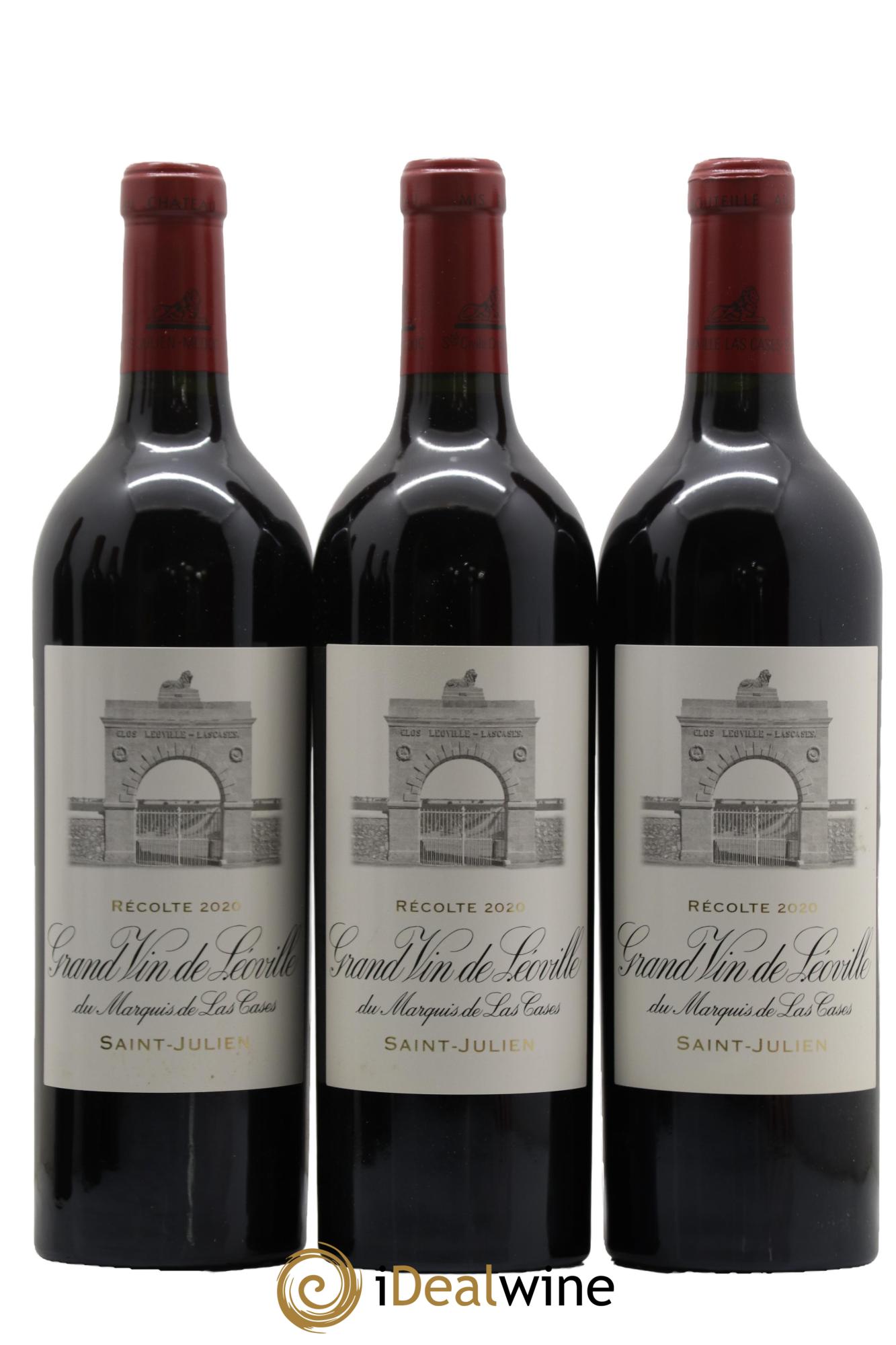 Château Léoville Las Cases 2ème Grand Cru Classé 2020 - Lot of 6 bottles - 3