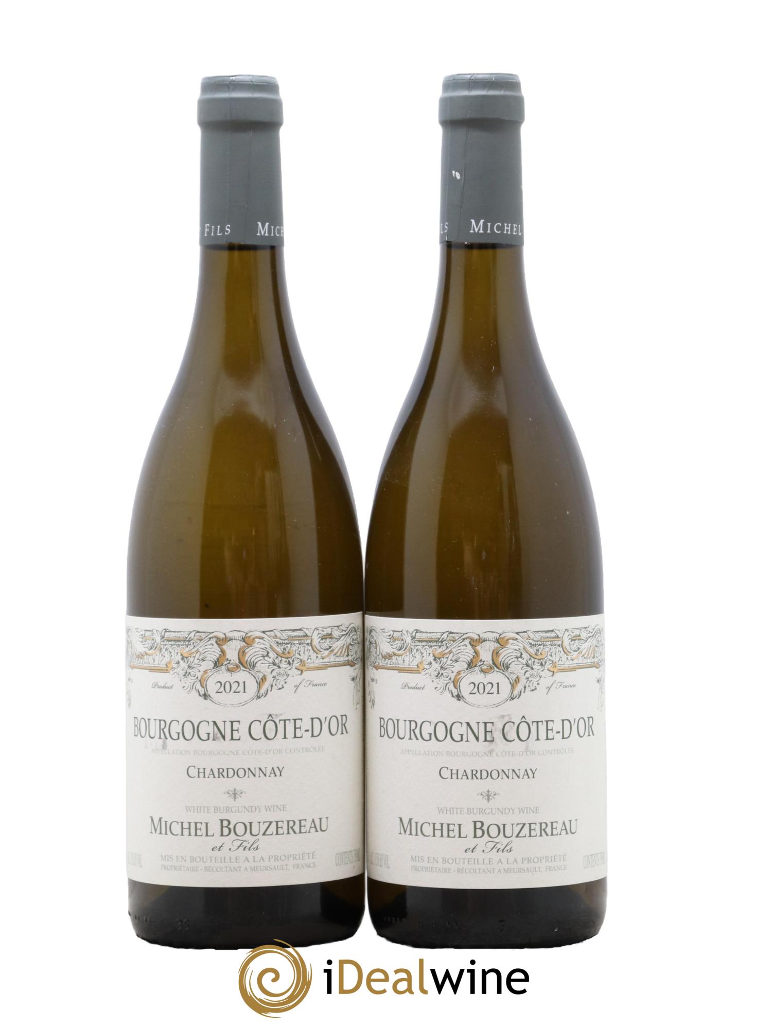 Bourgogne Côte d'Or Michel Bouzereau et Fils (Domaine) 2021 - Lotto di 2 bottiglie - 0