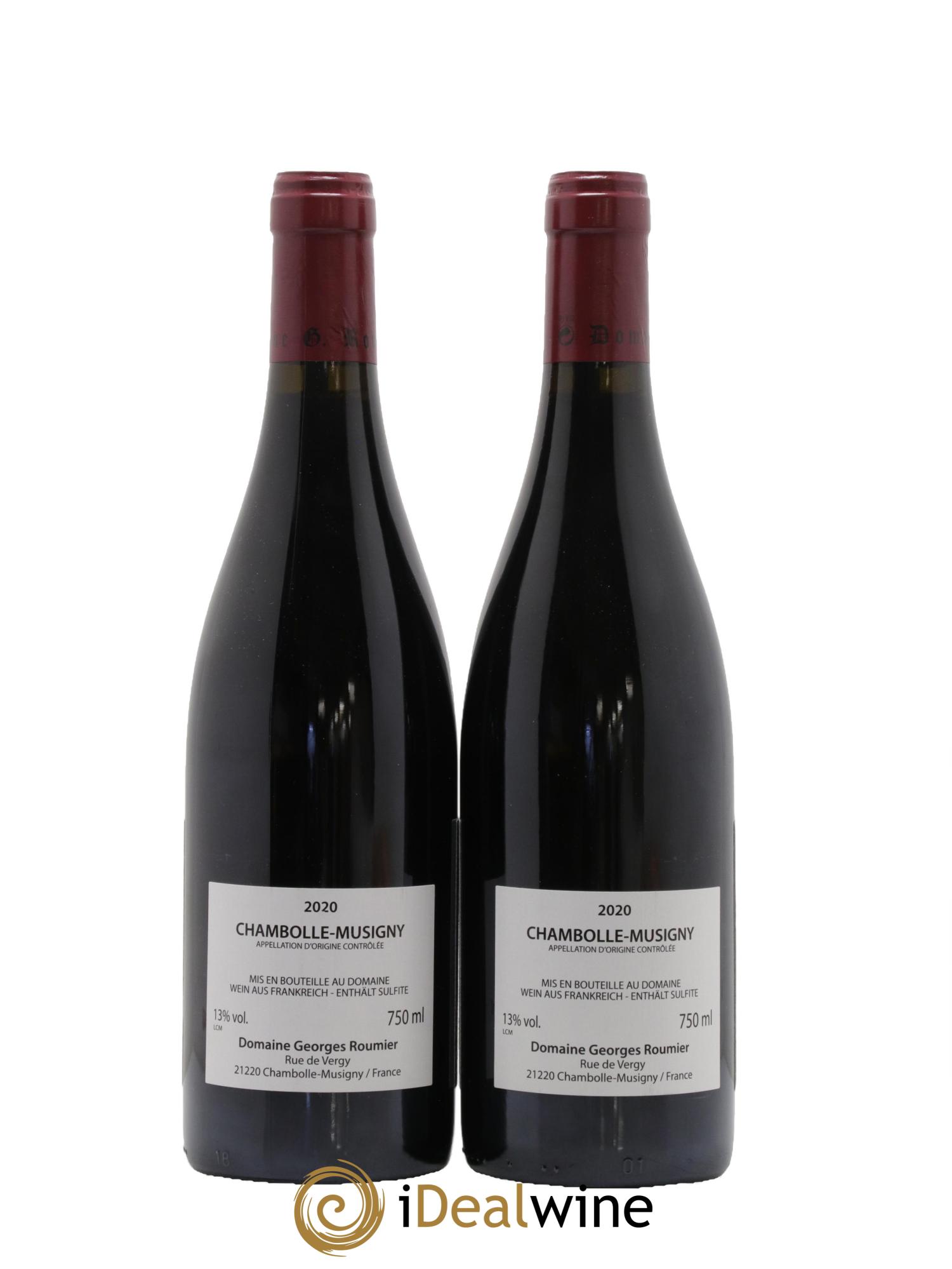 Chambolle-Musigny Georges Roumier (Domaine) 2020 - Lot de 2 bouteilles - 1