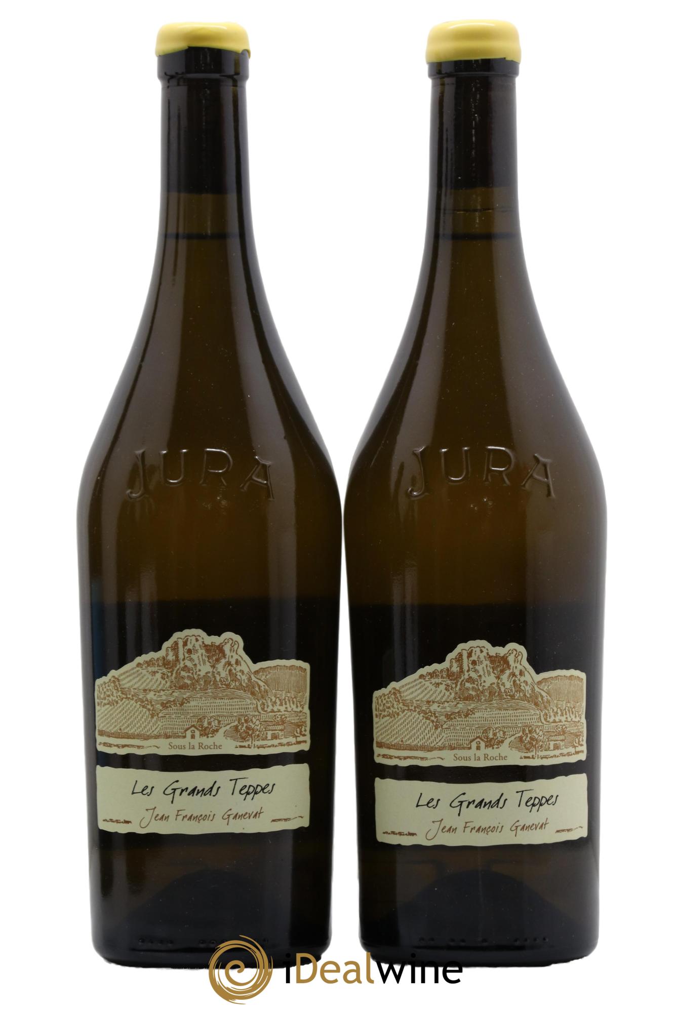 Côtes du Jura Les Grands Teppes Savagnin (sous voile) Jean-François Ganevat (Domaine) 2018 - Posten von 2 Flaschen - 0