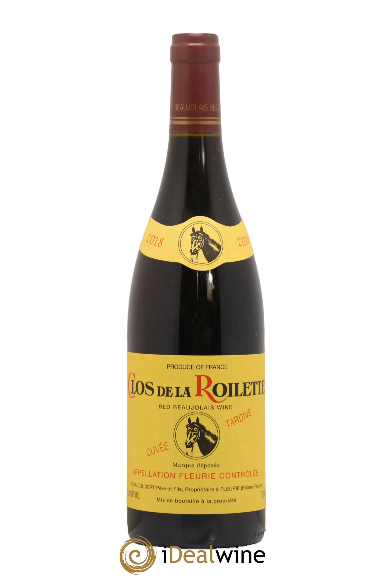 Fleurie Cuvée Tardive Clos de la Roilette 2018 - Lotto di 1 bottiglia - 0