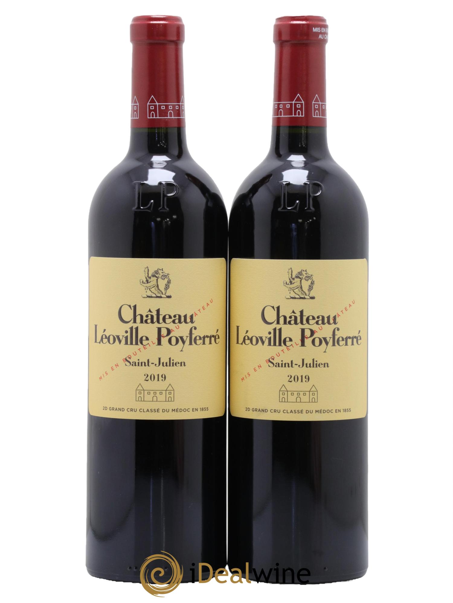 Château Léoville Poyferré 2ème Grand Cru Classé 2019 - Posten von 2 Flaschen - 0