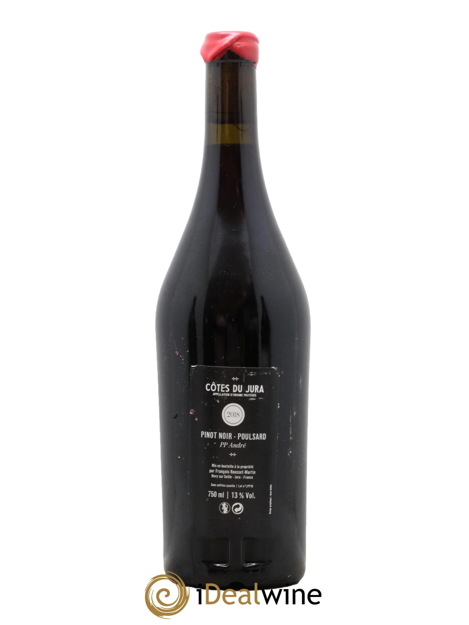 Côtes du Jura Pp Andre Pinot Poulsard Francois Rousset Martin 2018 - Posten von 1 Flasche - 1