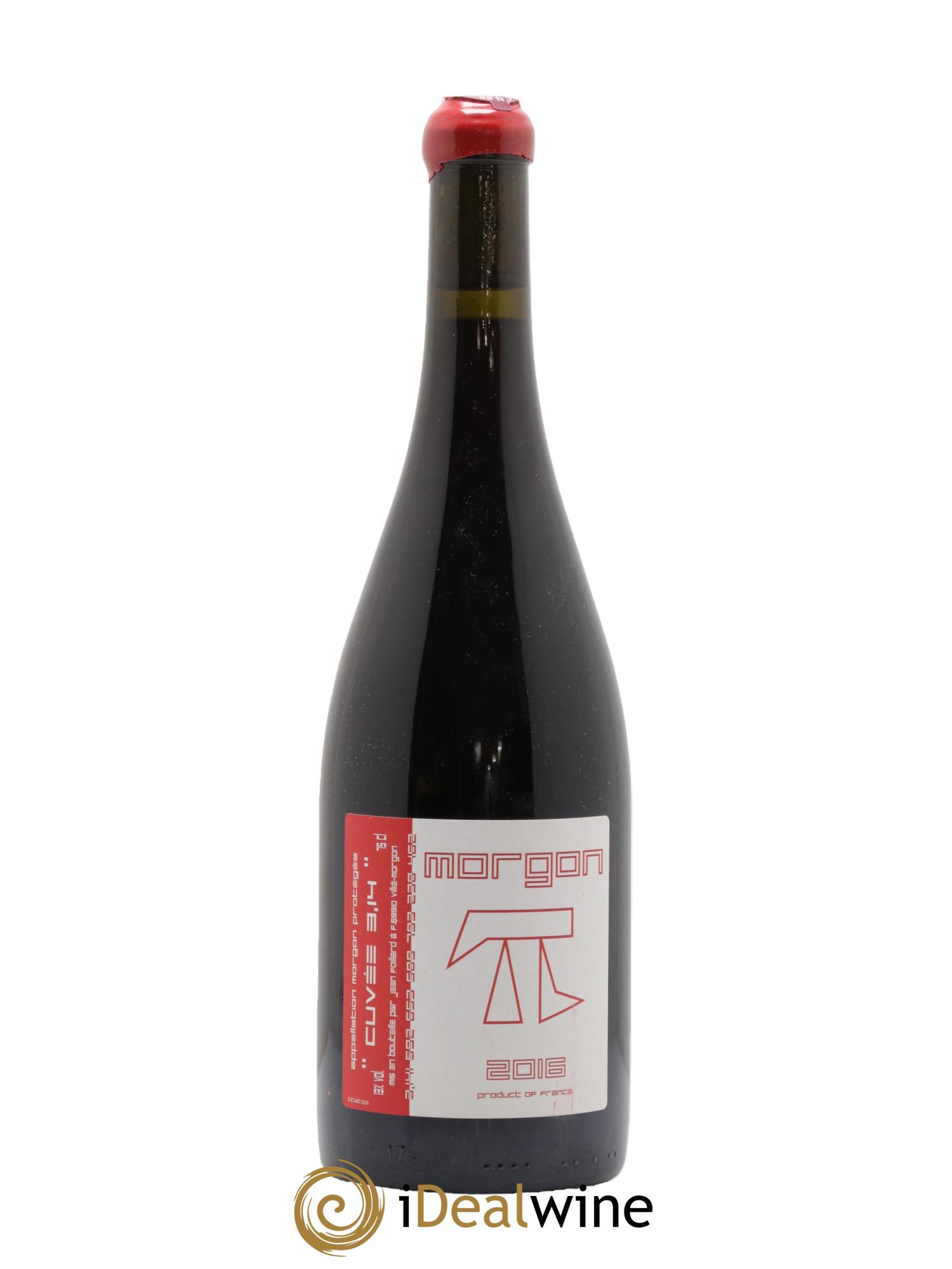 Morgon 3.14 Jean Foillard 2016 - Lot de 1 bouteille - 0