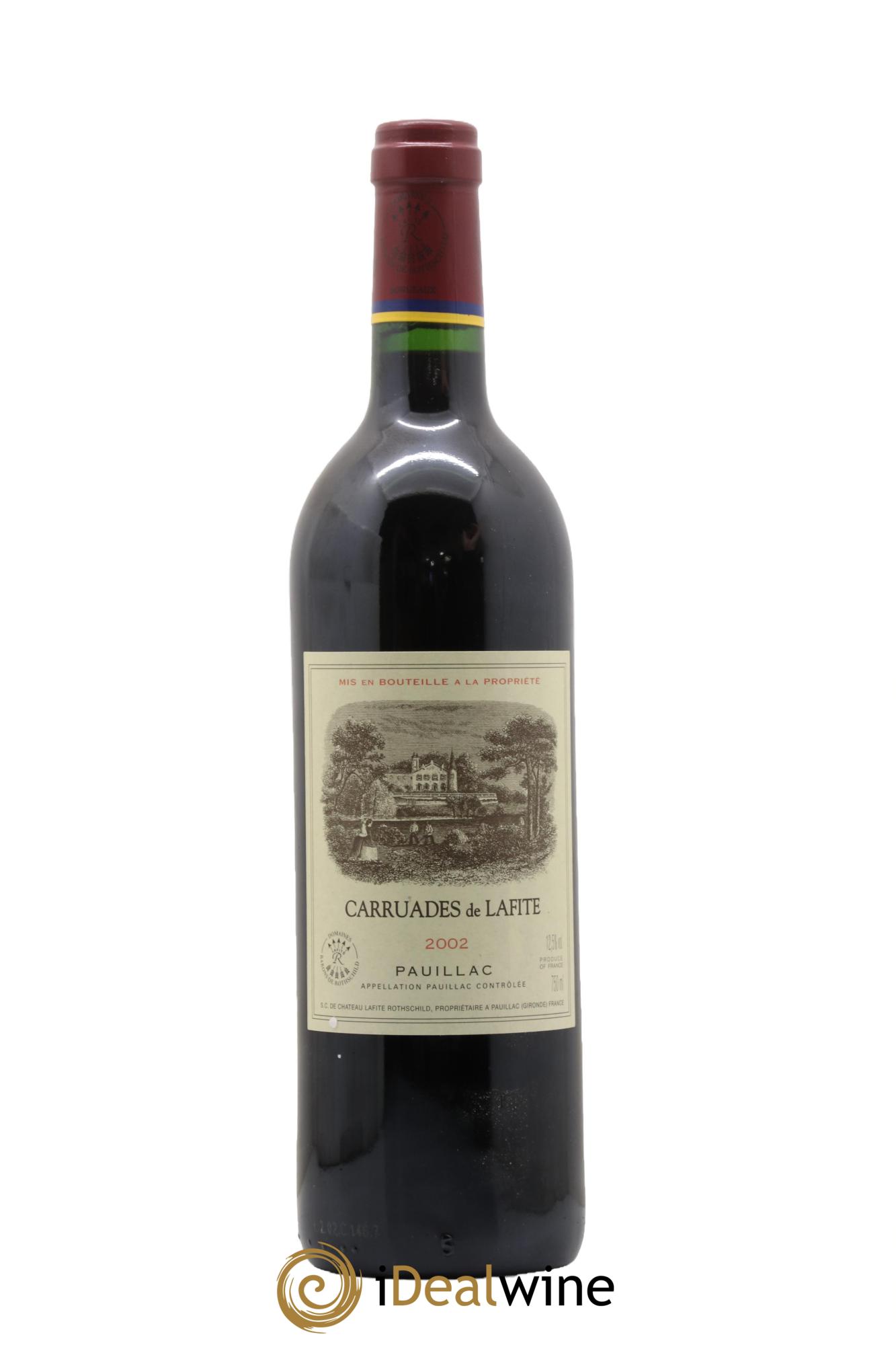 Carruades de Lafite Rothschild Second Vin 2002 - Lot of 1 bottle - 0