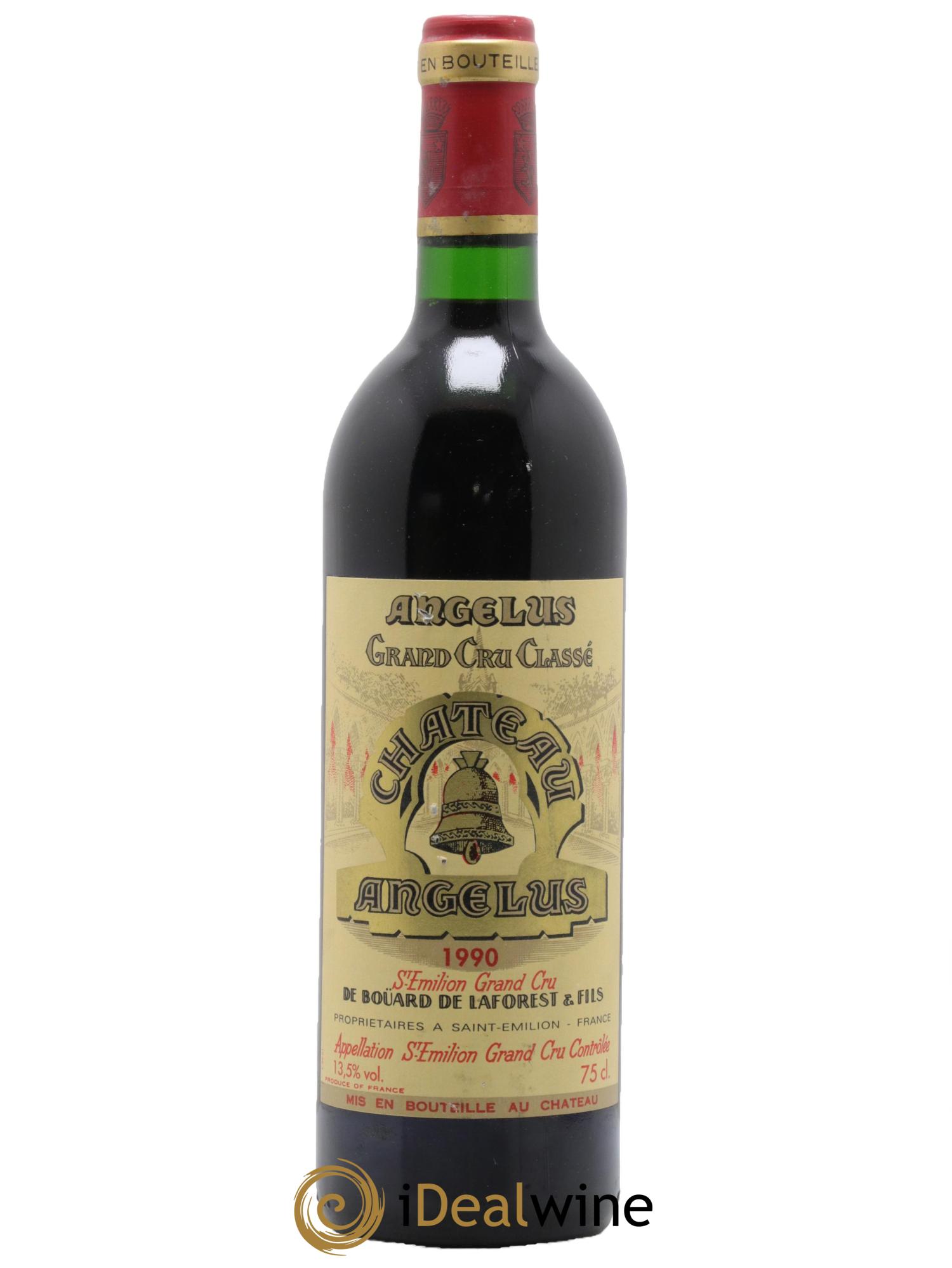 Château Angélus 1er Grand Cru Classé A 1990 - Lotto di 1 bottiglia - 0