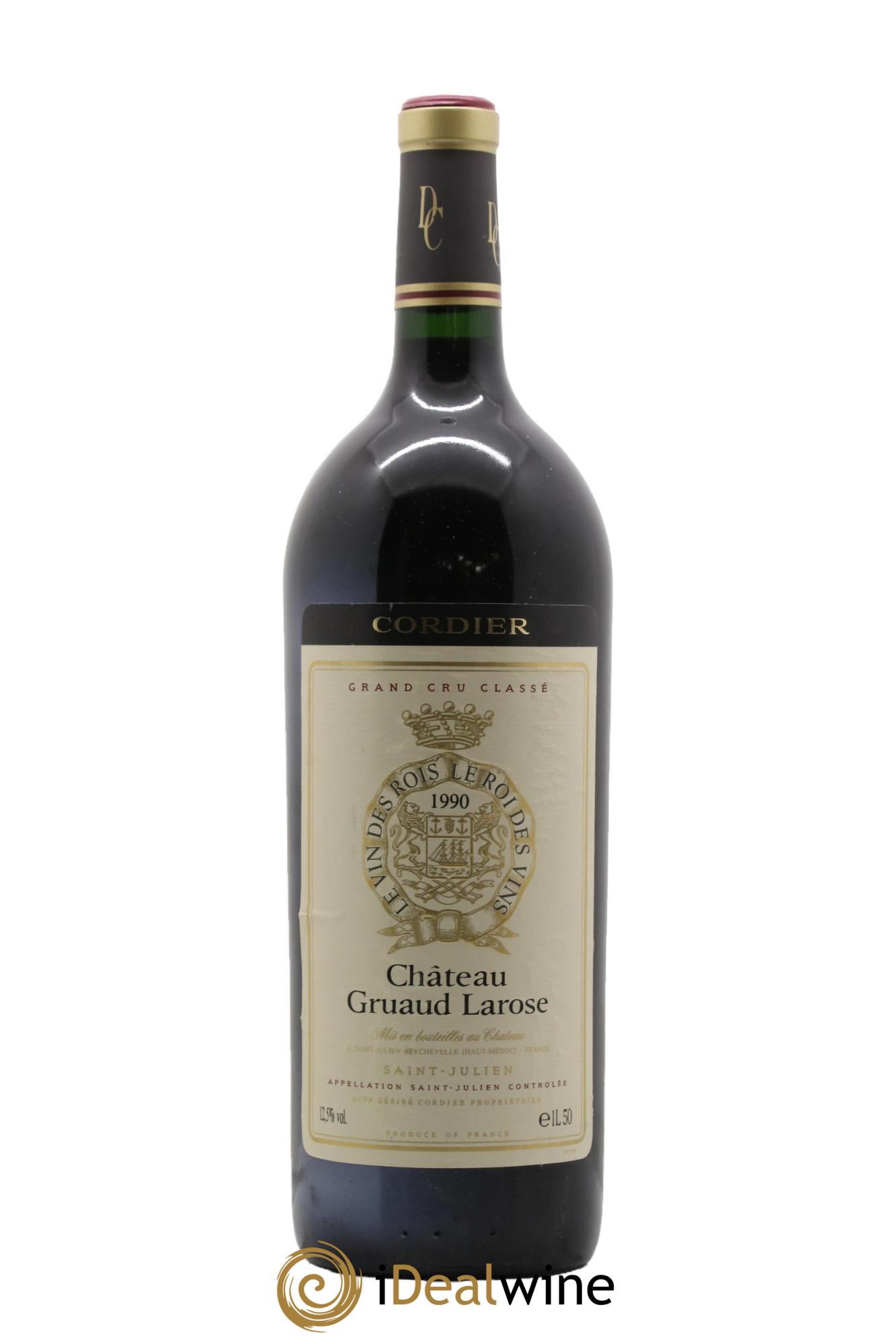 Château Gruaud Larose 2ème Grand Cru Classé 1990 - Lot de 1 magnum - 0