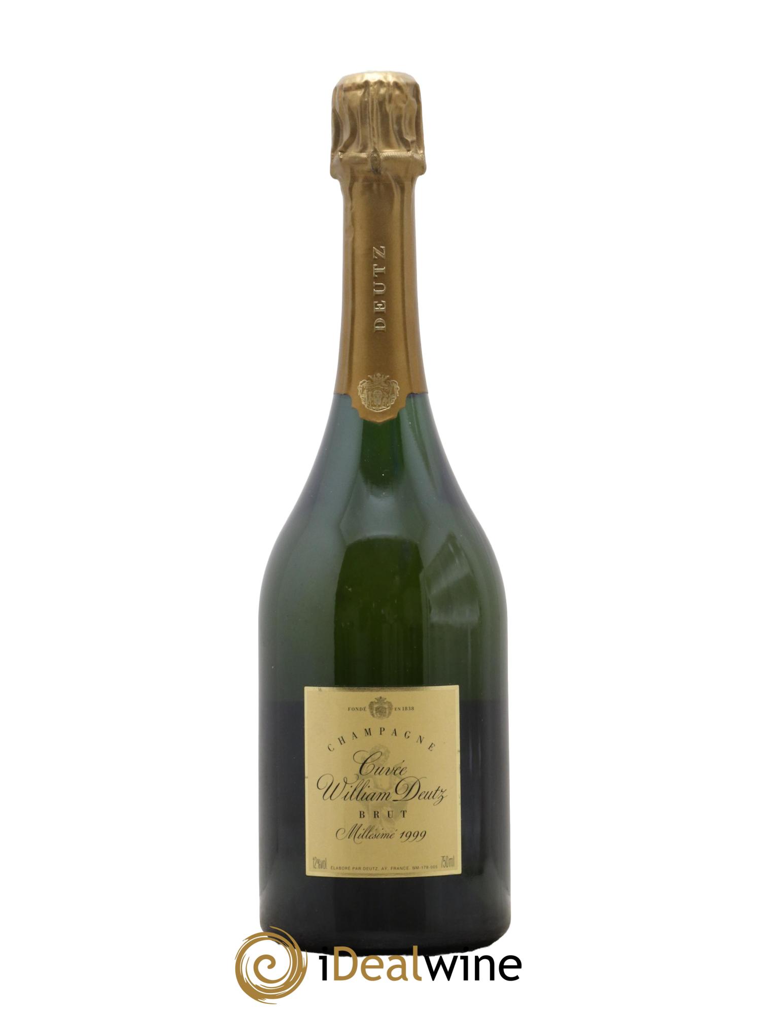 Cuvée William Deutz Deutz 1999 - Lot de 1 bouteille - 0