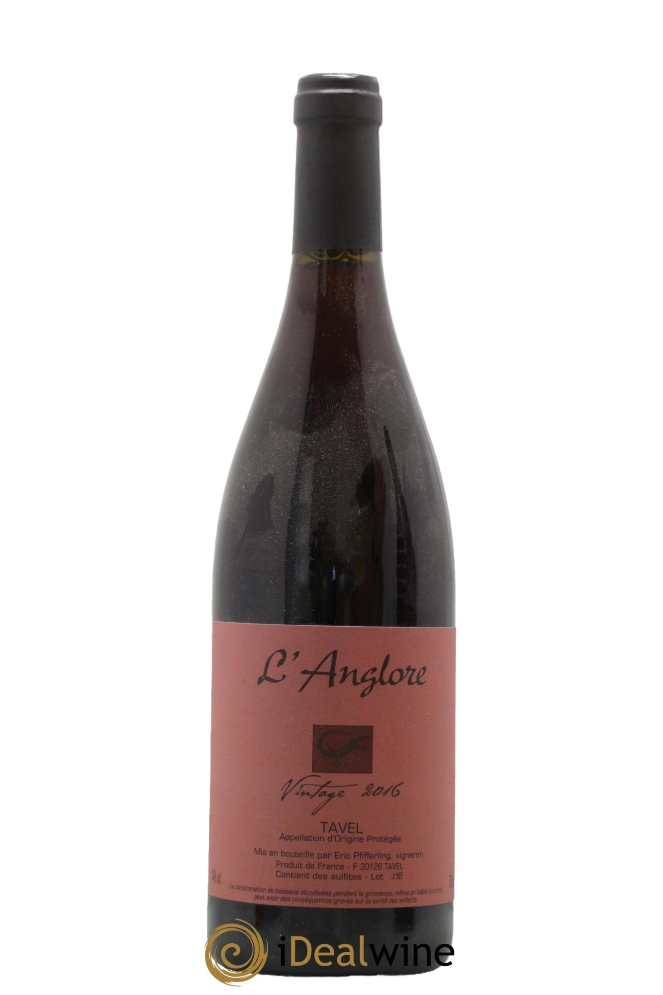 Tavel Vintage L'Anglore 2016 - Posten von 1 Flasche - 0