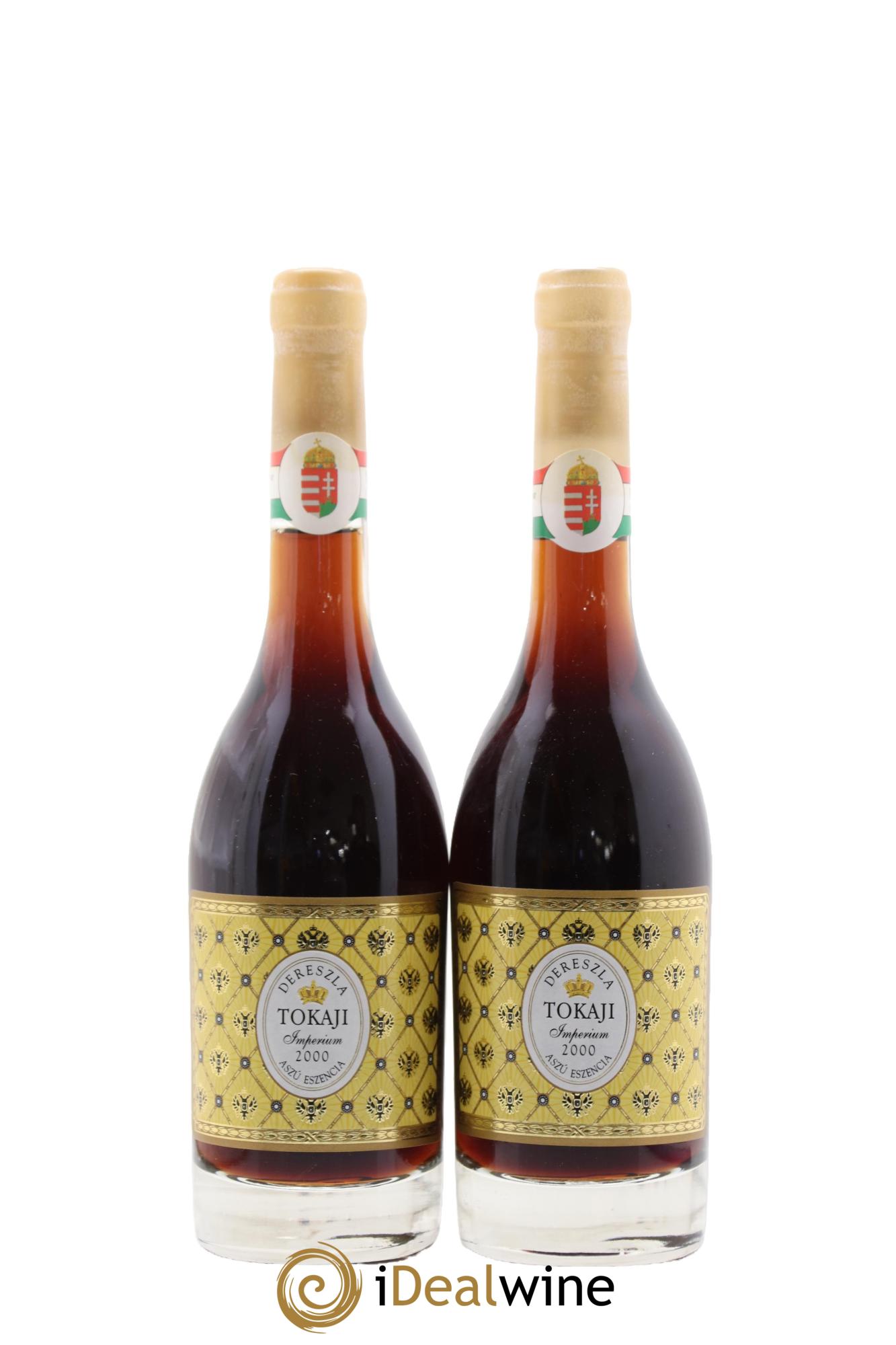 Tokaji Aszu Essencia Imperium Château Dereszla 2000 - Lot of 2 half-bottles - 0