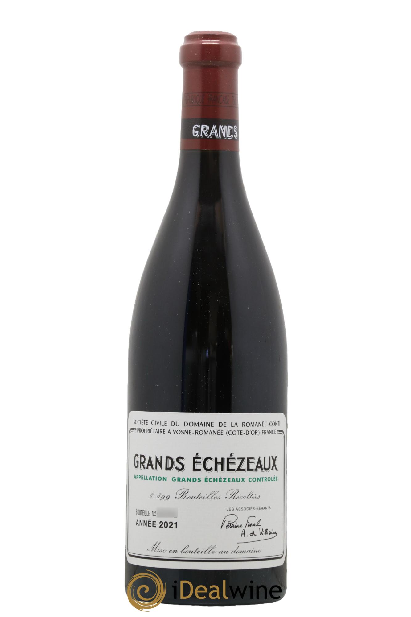 Grands-Echezeaux Grand Cru Domaine de la Romanée-Conti 2021 - Lot de 1 bouteille - 0