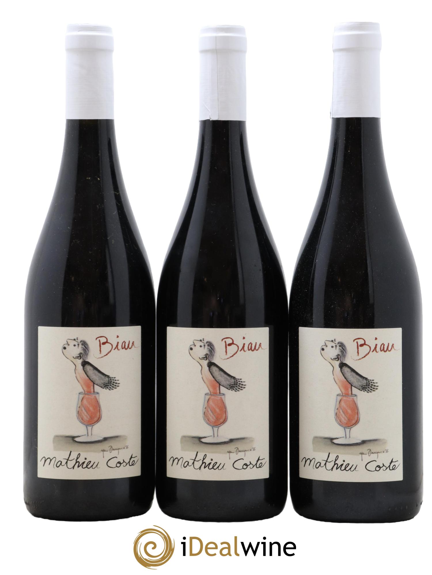 Vin de France Biau Mathieu Coste 2012 - Lot of 3 bottles - 0