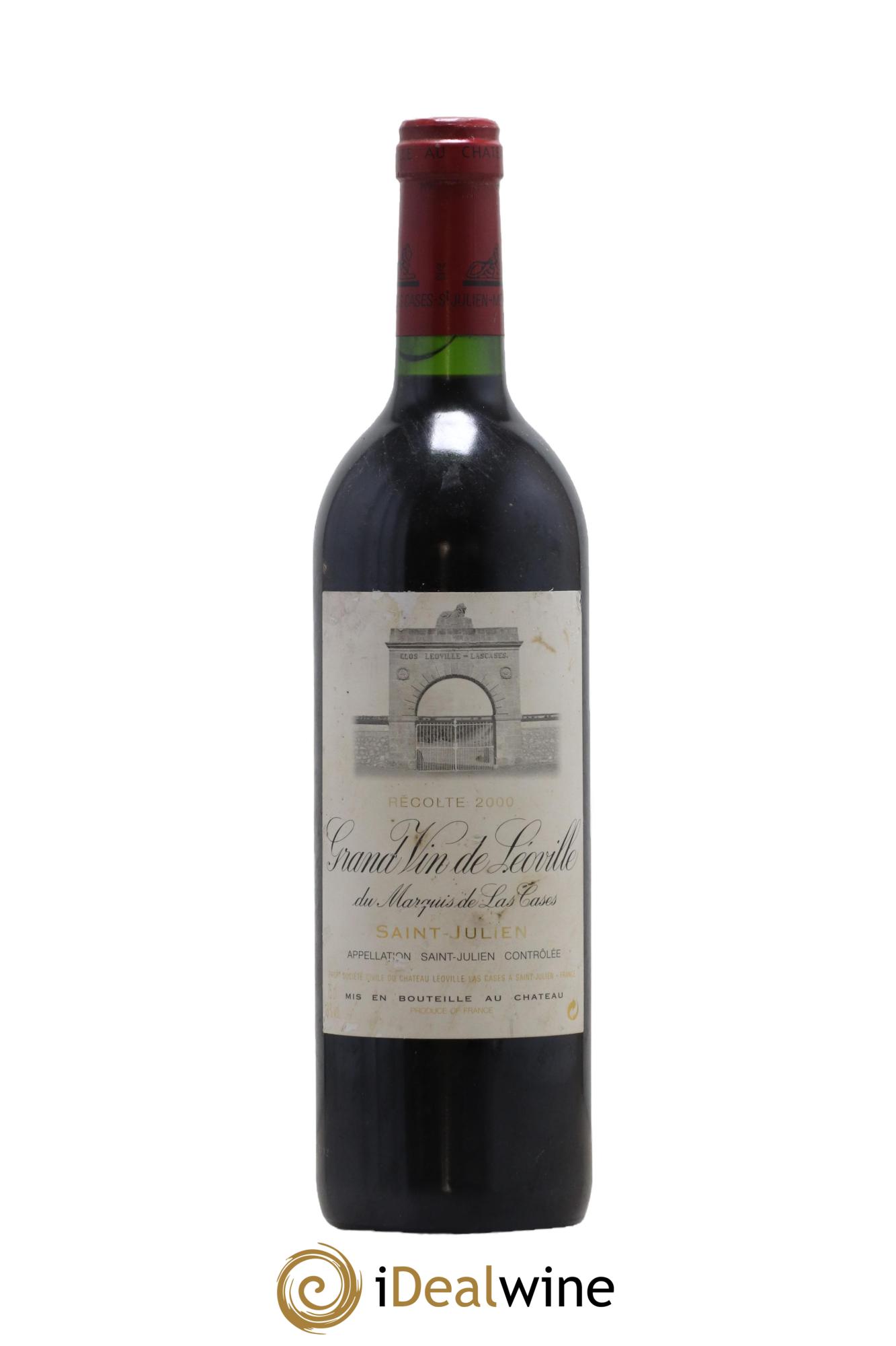 Château Léoville Las Cases 2ème Grand Cru Classé 2000 - Lot of 1 bottle - 0