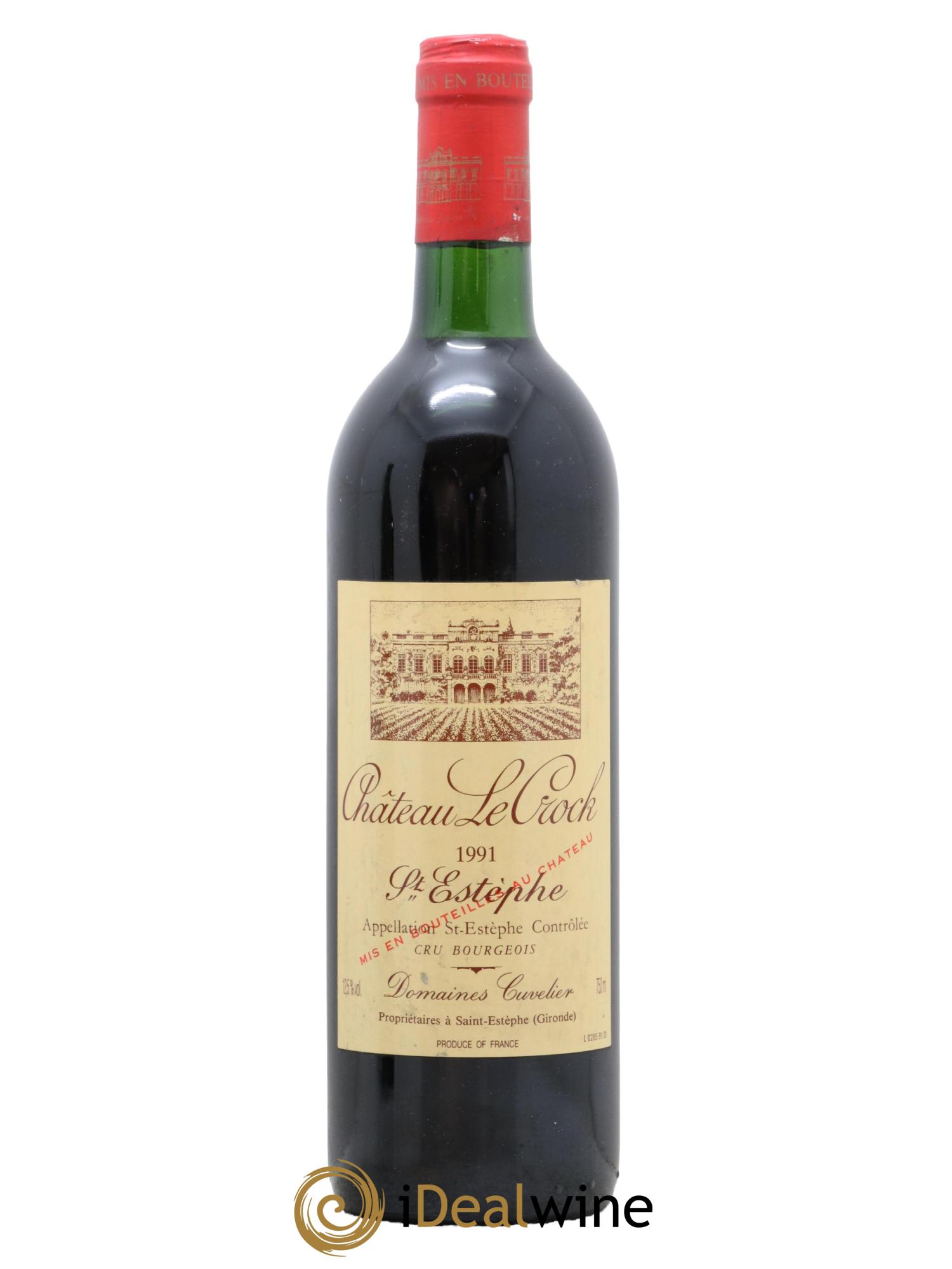 Château le Crock Cru Bourgeois 1991 - Lotto di 1 bottiglia - 0