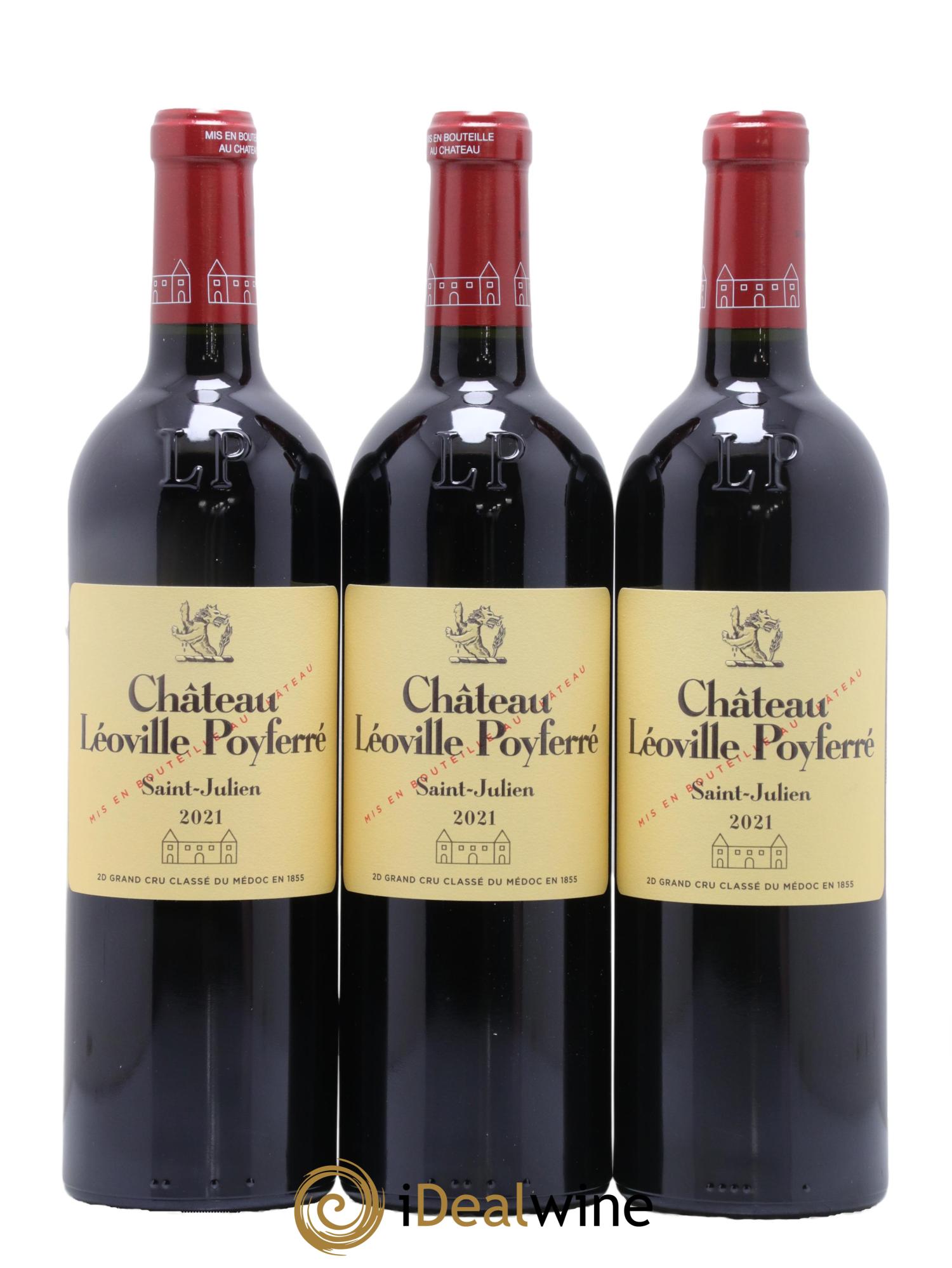 Château Léoville Poyferré 2ème Grand Cru Classé 2021 - Posten von 6 Flaschen - 1