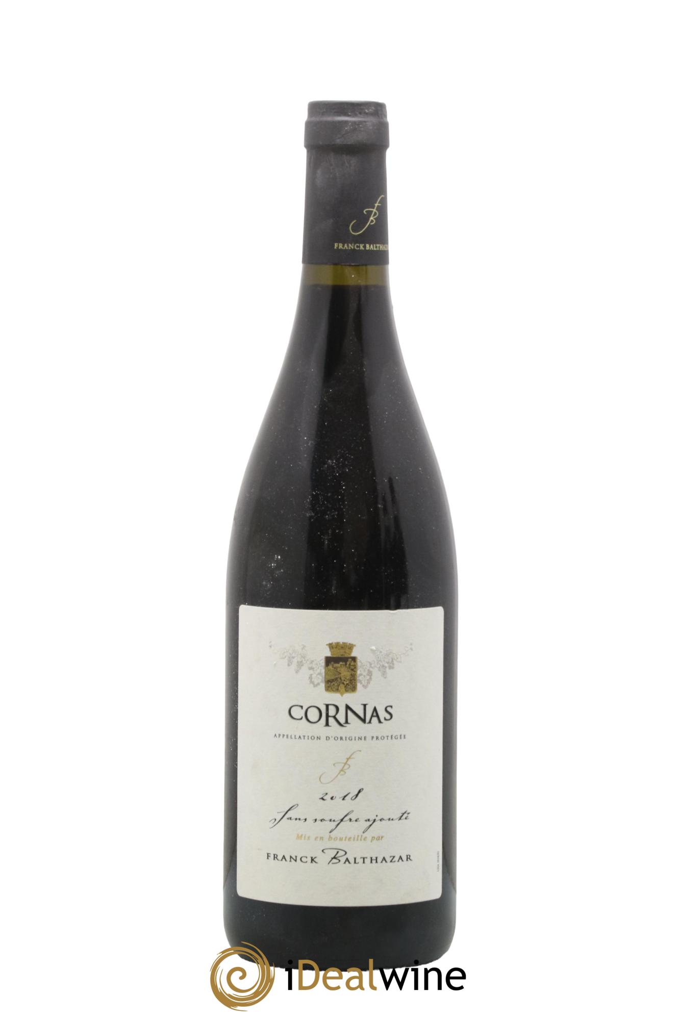 Cornas Cuvée sans soufre Franck Balthazar (Domaine) 2018 - Lot de 1 bouteille - 0