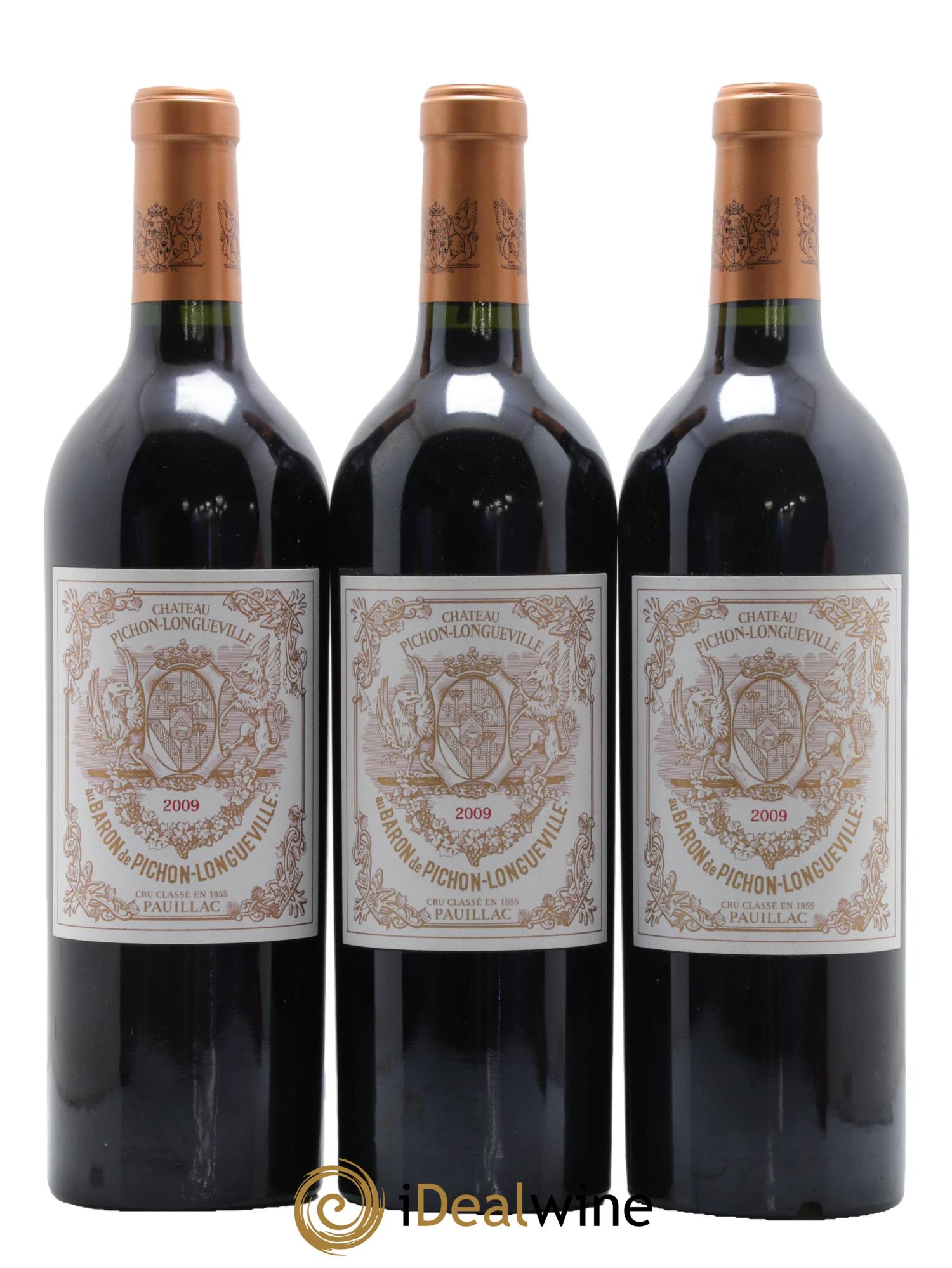 Pichon Longueville Baron 2ème Grand Cru Classé 2009 - Lot of 6 bottles - 3