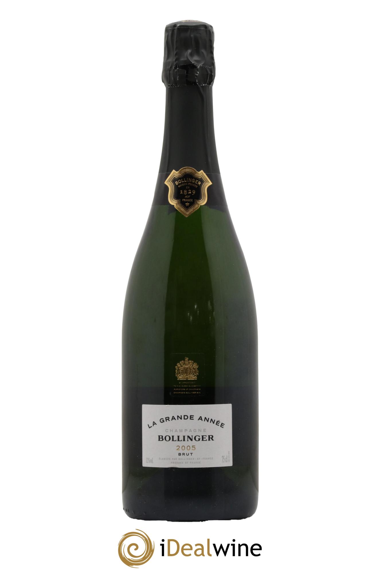 Grande Année Bollinger  2005 - Lot de 1 bouteille - 0