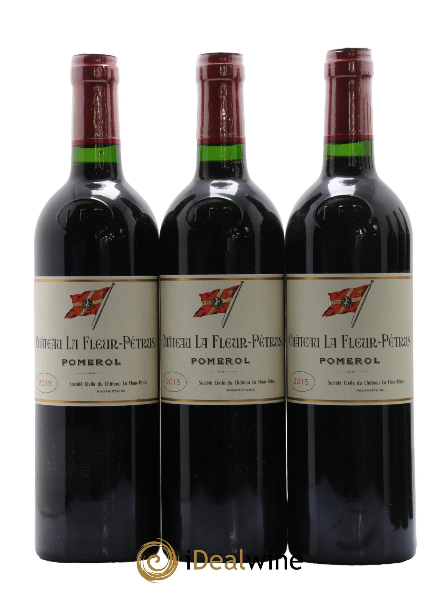 Château la Fleur Petrus 2015 - Lot de 6 bouteilles - 1