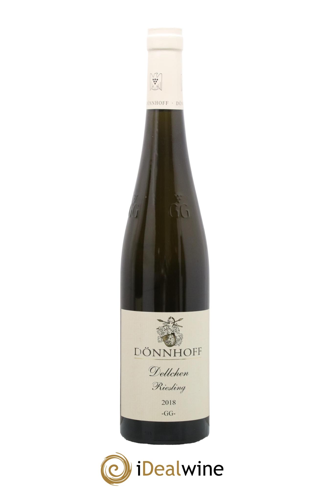 Riesling Donnhoff Dellchen Großes Gewächs Weiss 2018 - Lot de 1 bouteille - 0