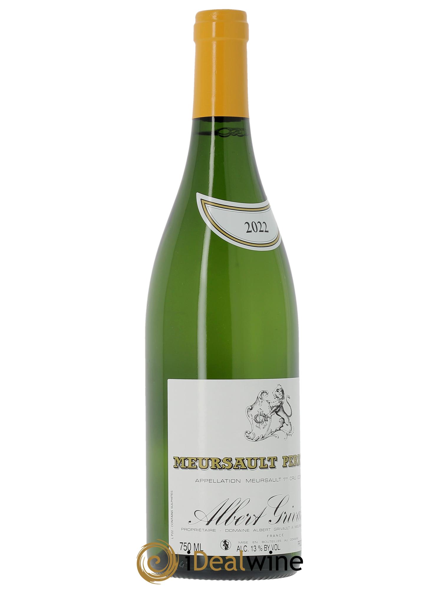 Meursault 1er Cru Perrières Albert Grivault  2022 - Posten von 1 Flasche - 1