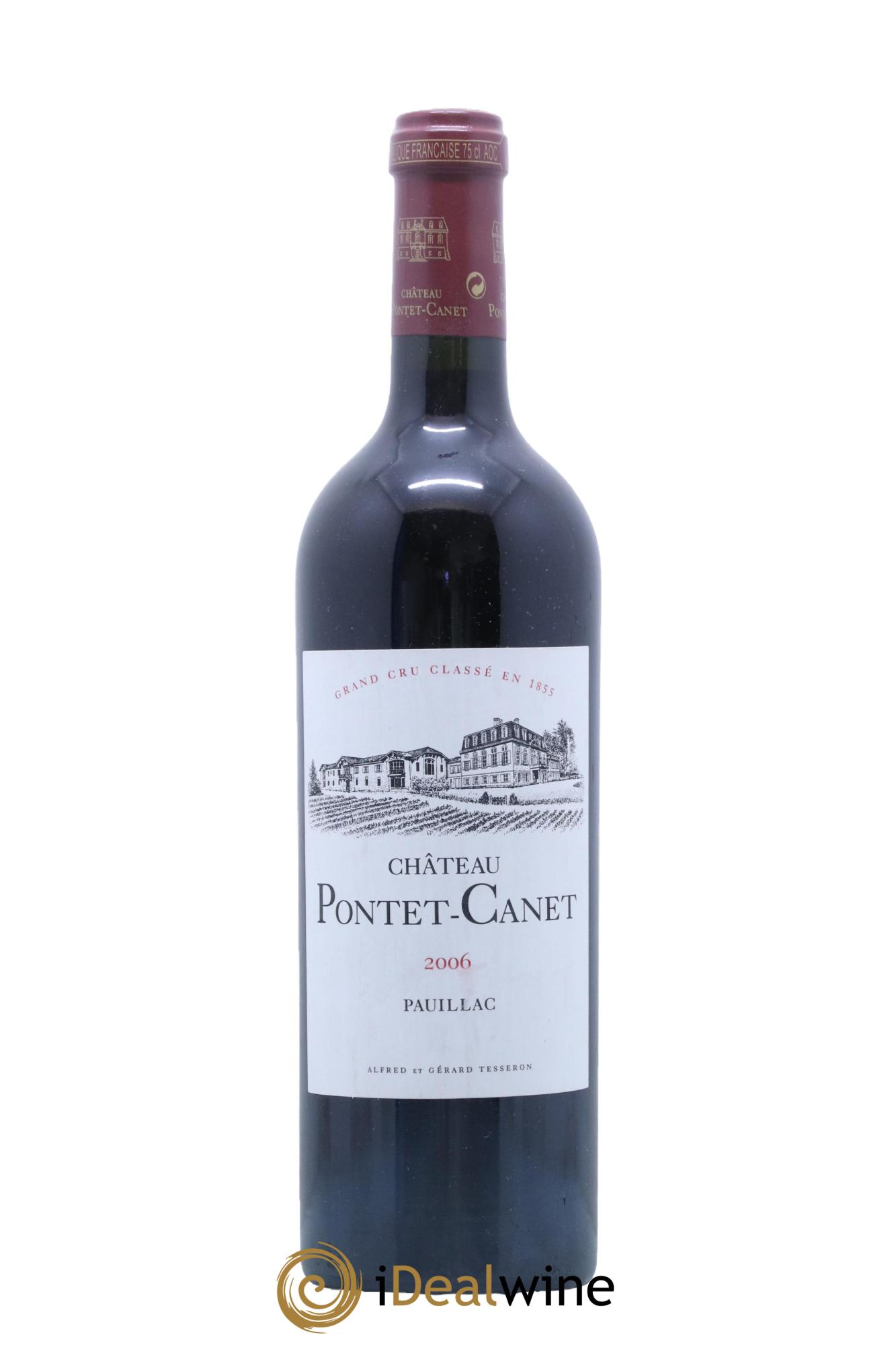 Château Pontet Canet 5ème Grand Cru Classé  2006 - Lot de 1 bouteille - 0