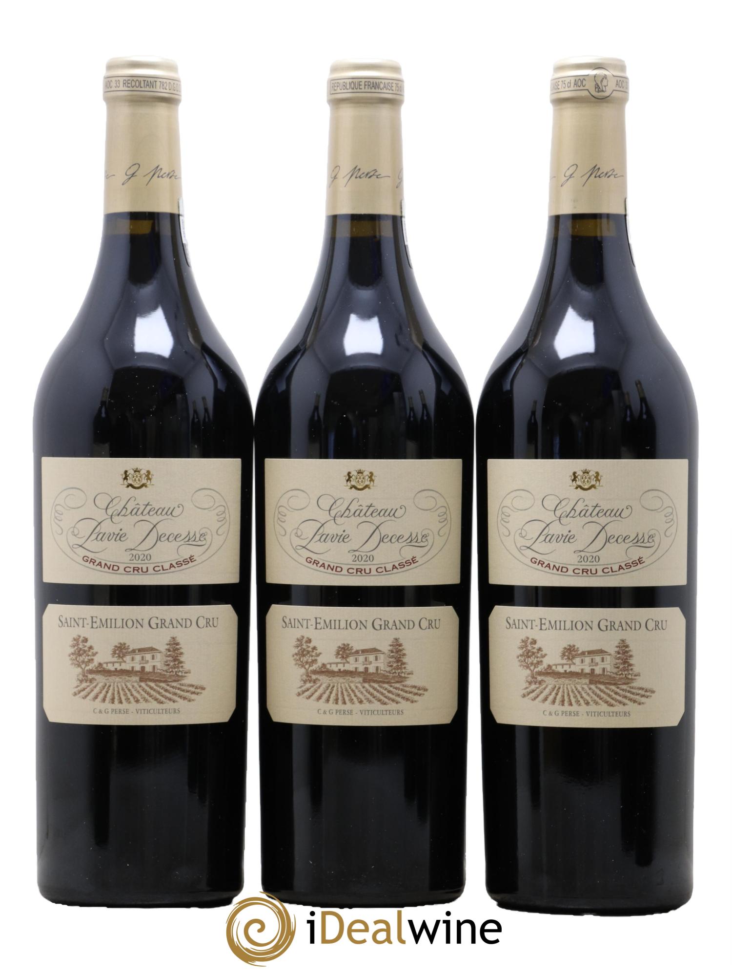 Château Pavie Decesse Grand Cru Classé 2020 - Lot of 6 bottles - 1