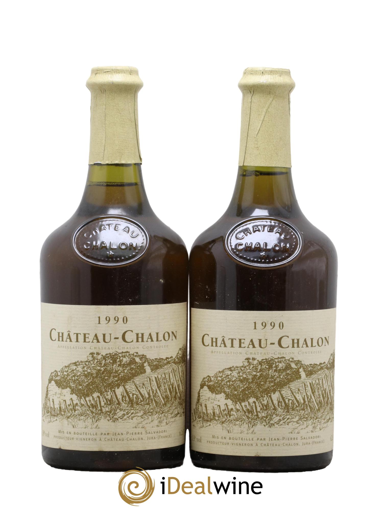 Château-Chalon Domaine Salvadori 1990 - Lot de 2 clavelins - 0